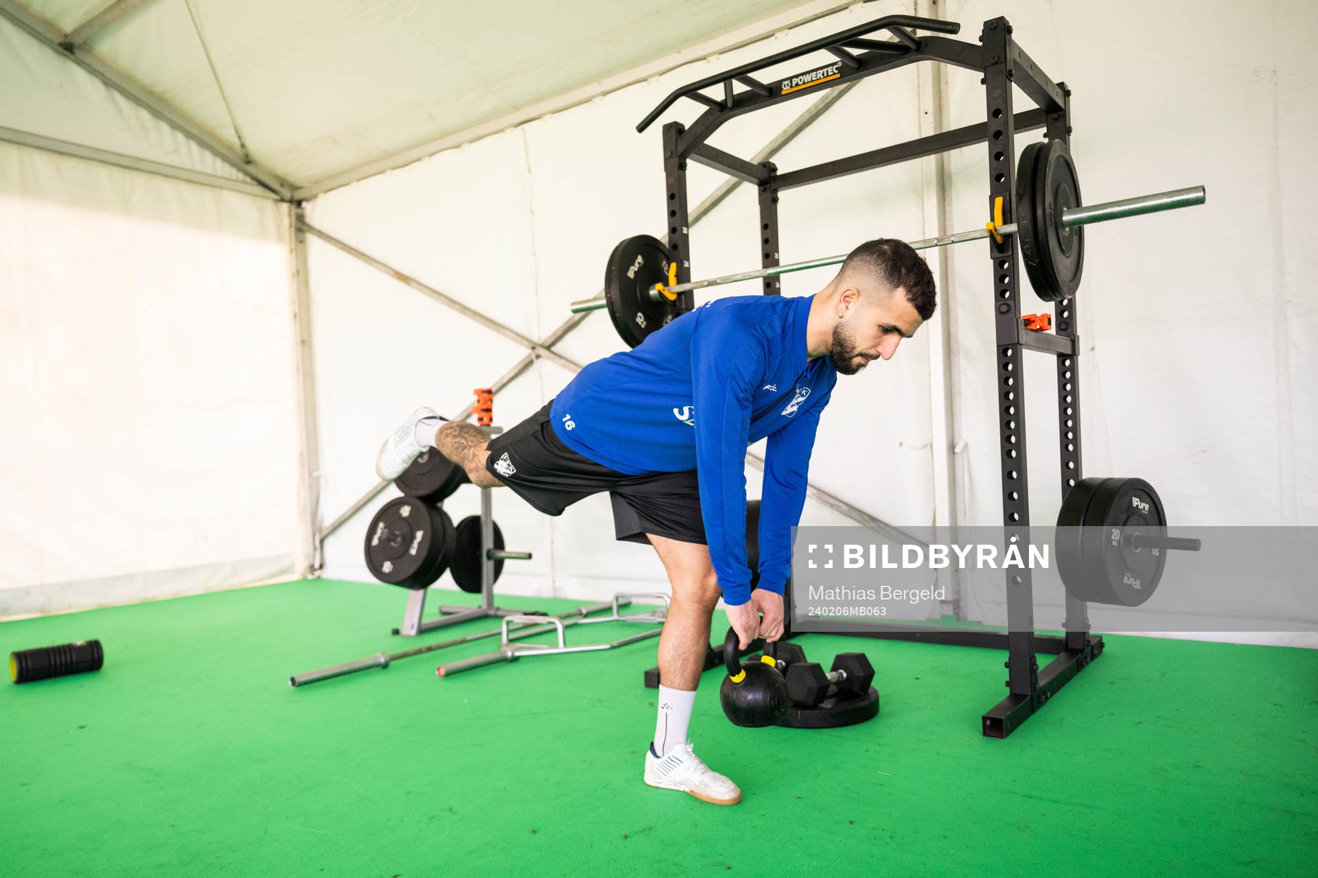 Alai Hussain Ghasem i gymmet