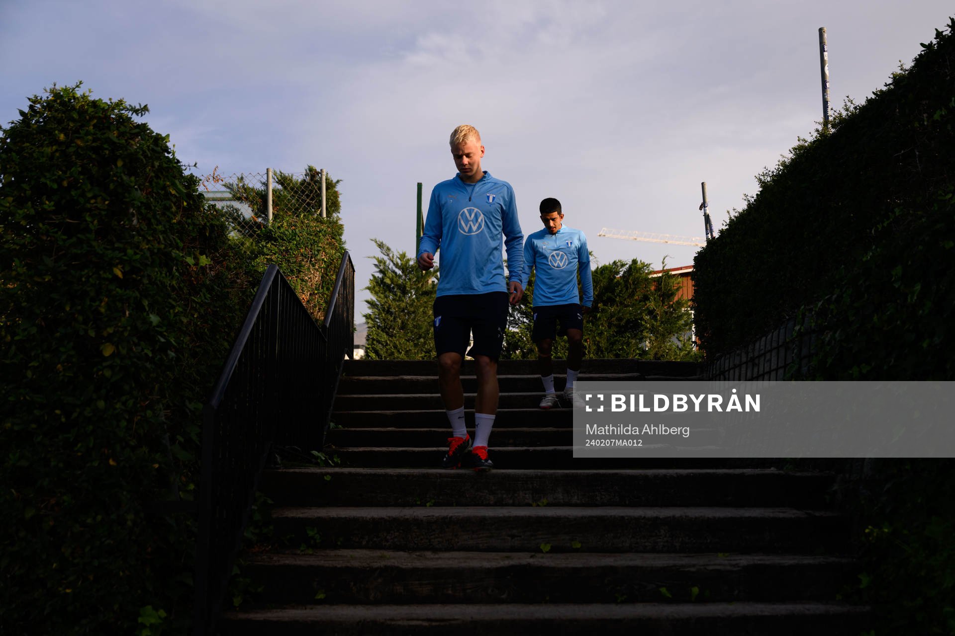 Malmö FFs Otto Rosengren och Zakaria Loukili
