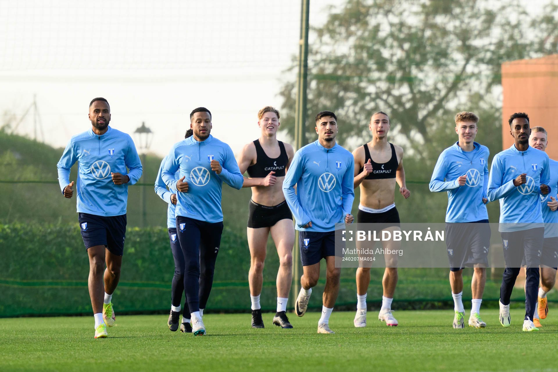 Malmö FFs Nils Zätterström och Elison Makolli