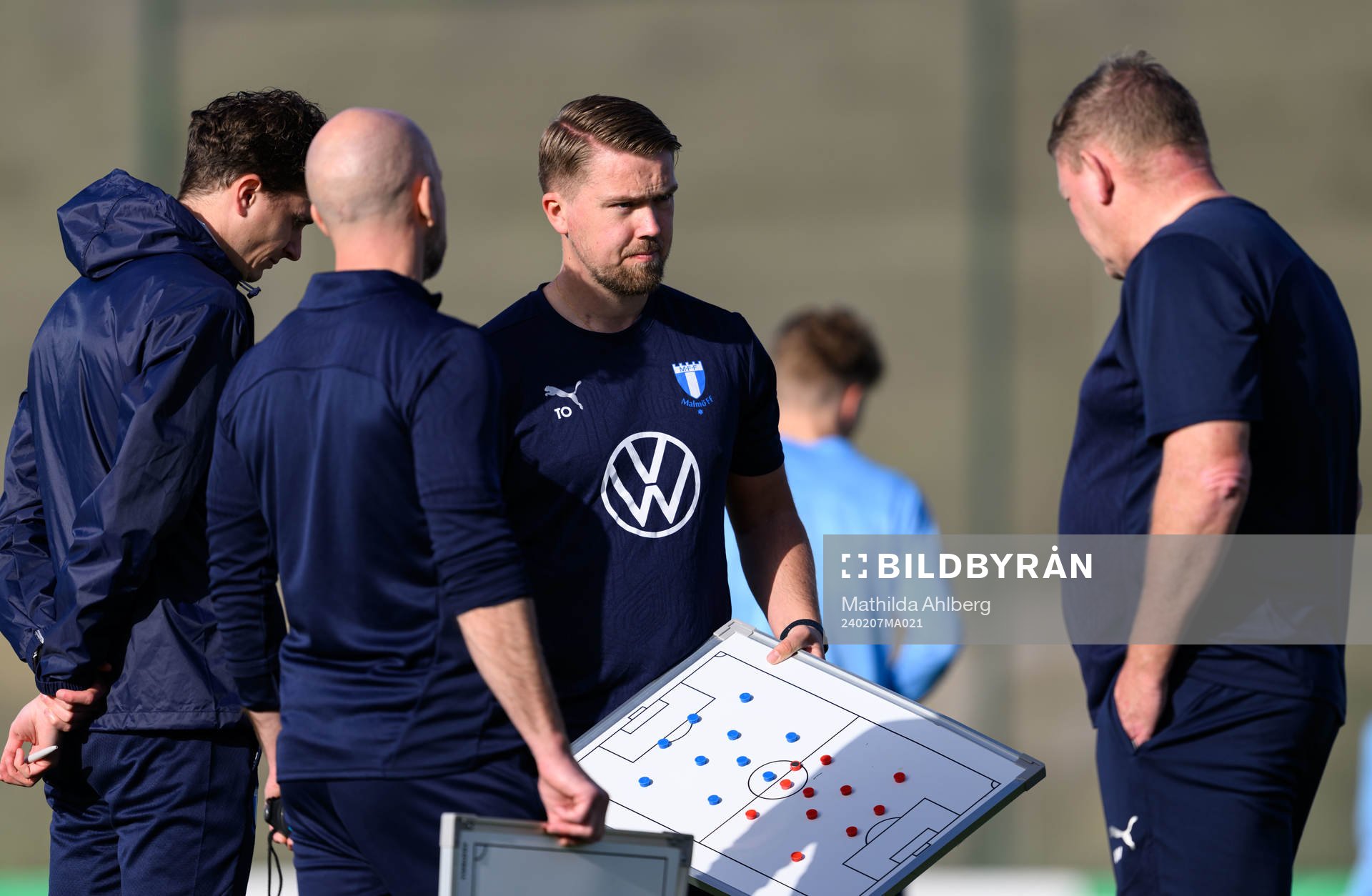 Malmö FFs assisterande tränare Theodor Olsson