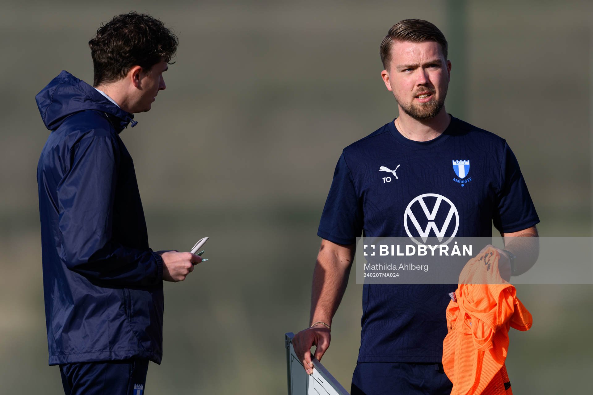 Malmö FFs assisterande tränare Martin Falk och