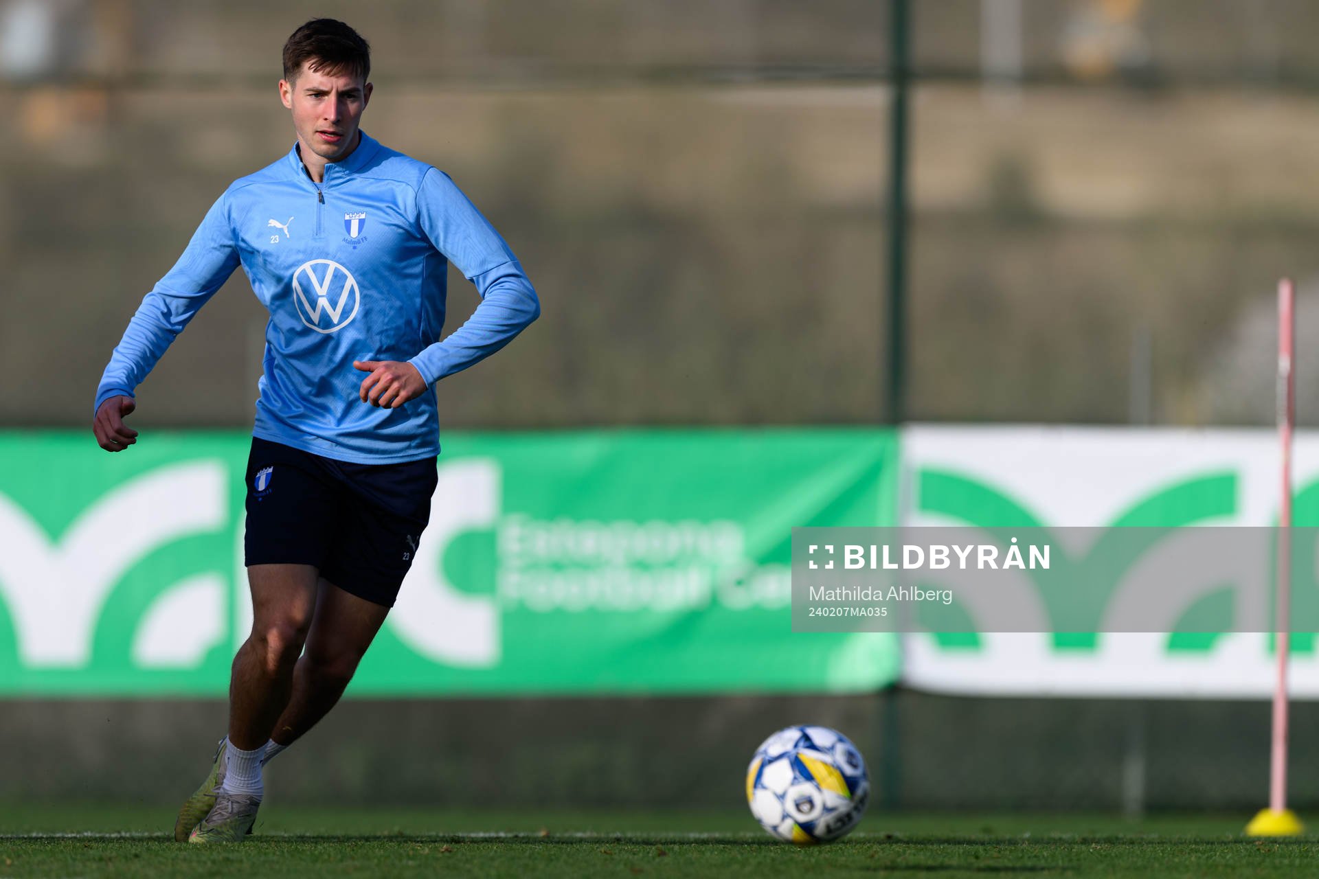 Malmö FFs Lasse Berg Johnsen