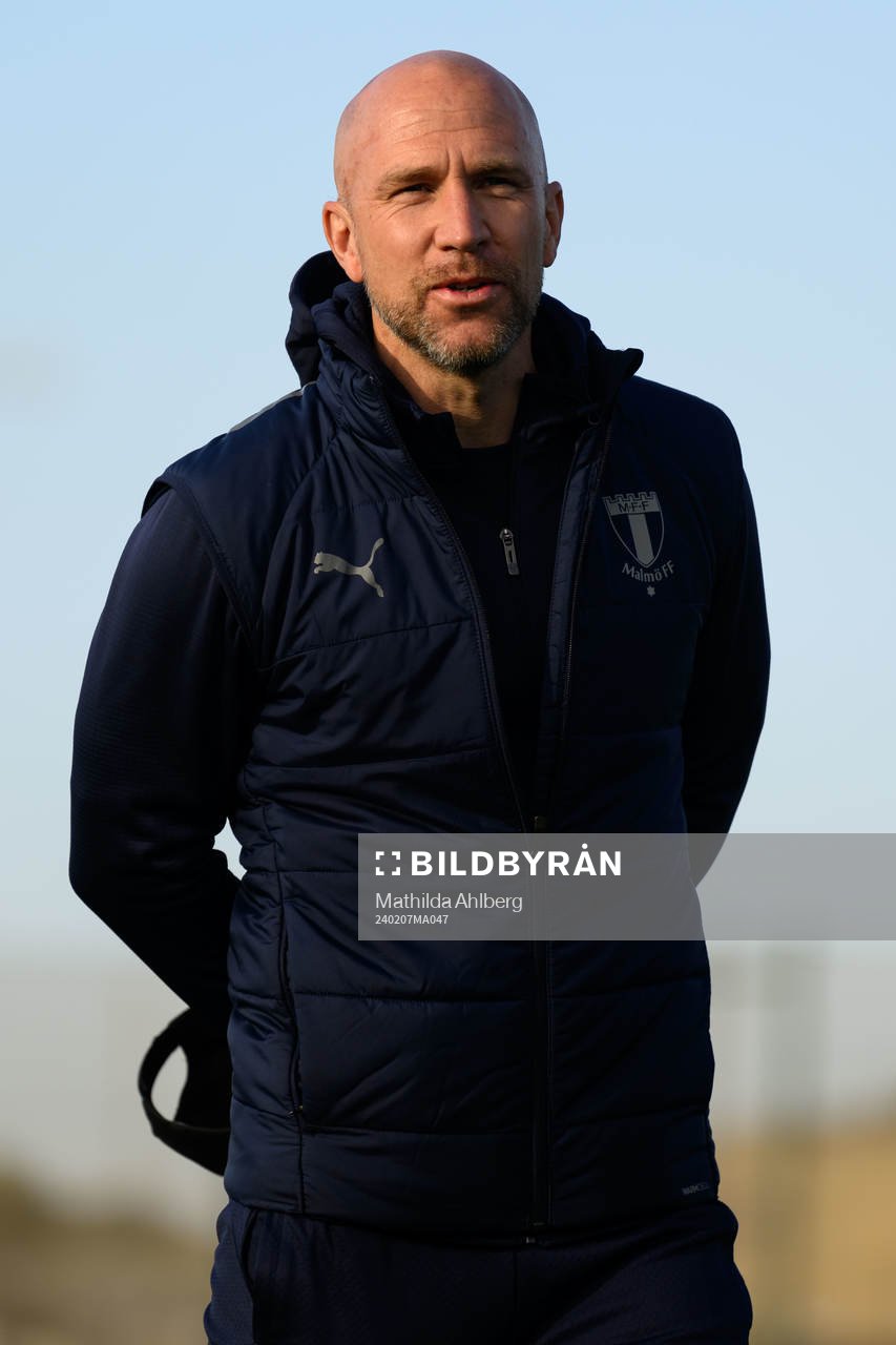 Malmö FFs tränare Henrik Rydström