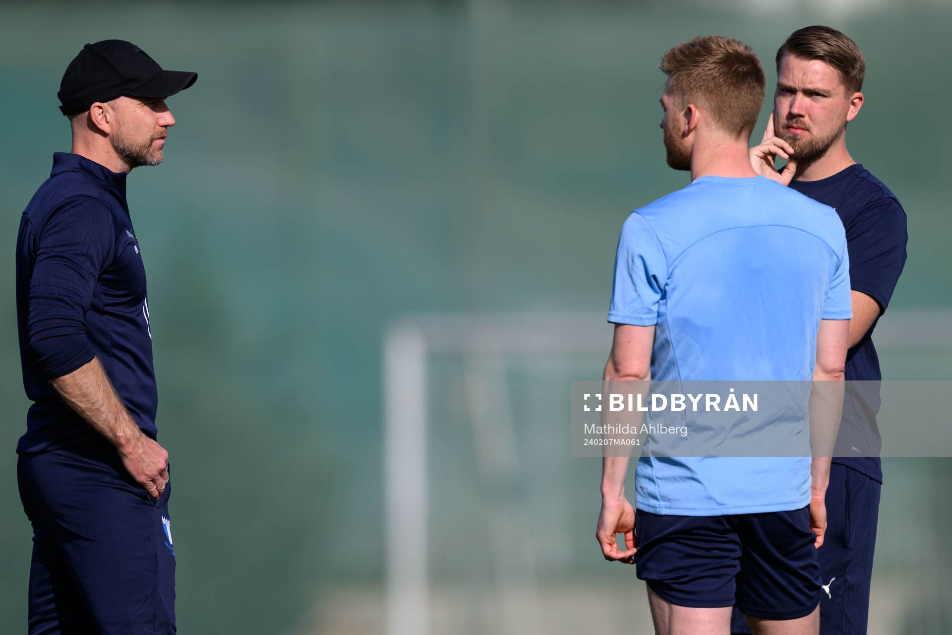 Malmö FFs tränare Henrik Rydström, Anders Christiansen