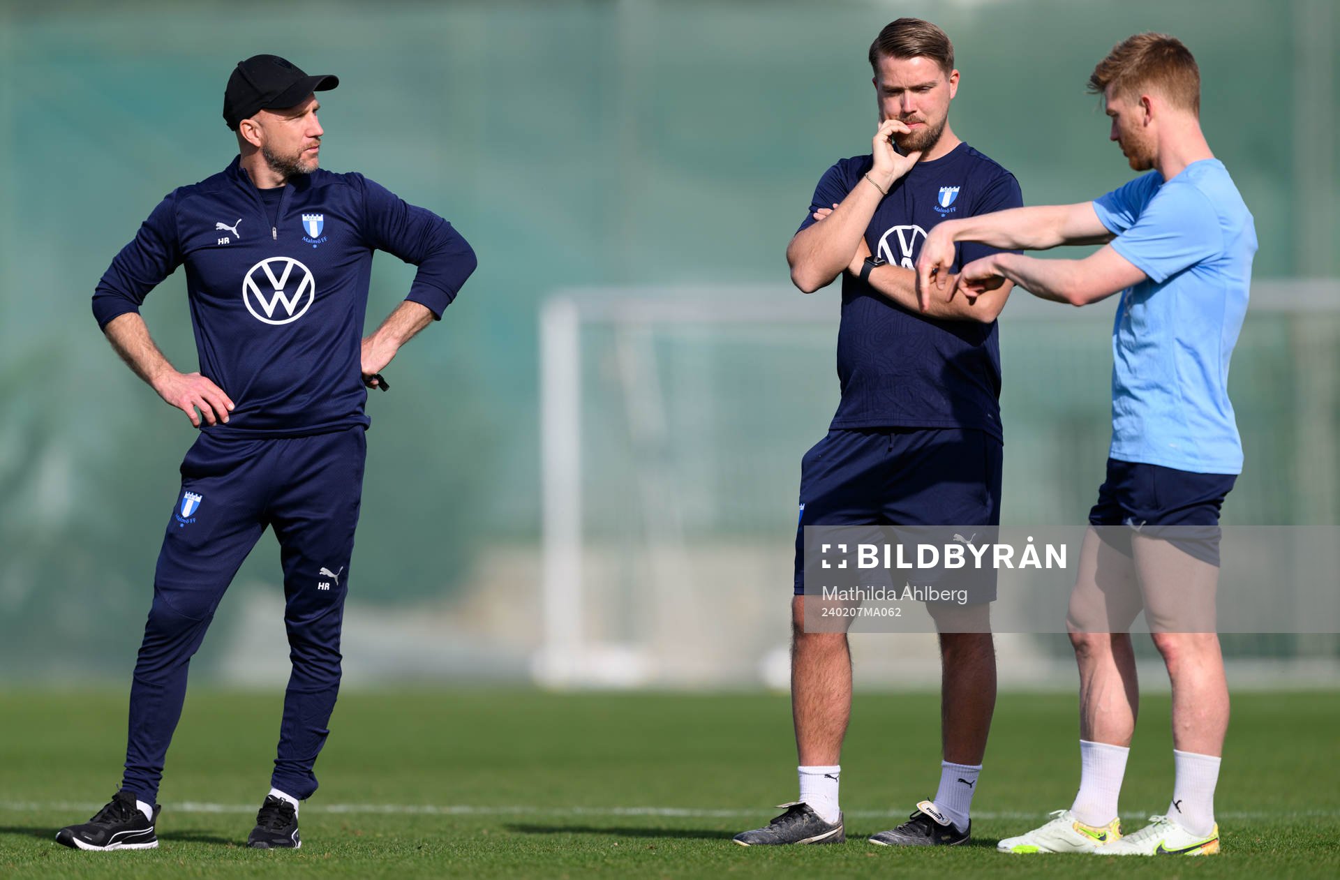 Malmö FFs tränare Henrik Rydström, assisterande tränare