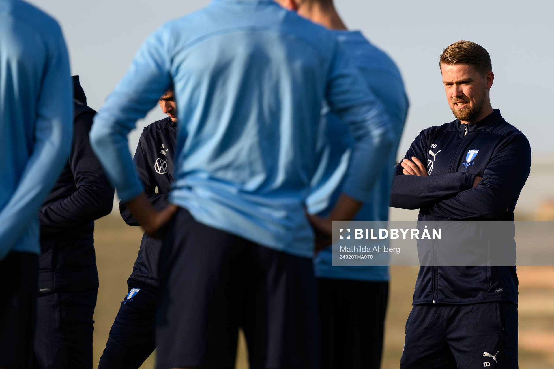 Malmö FFs assisterande tränare Theodor Olsson