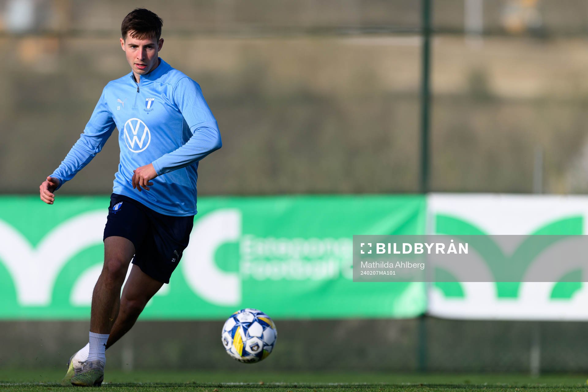 Malmö FFs Lasse Berg Johnsen