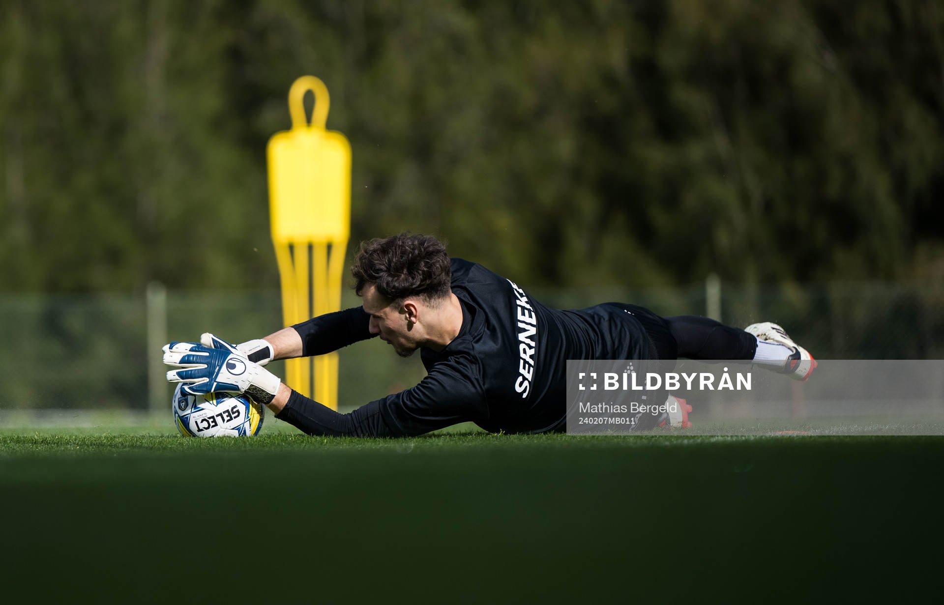 IFK Göteborgs målvakt Elis Bishesari