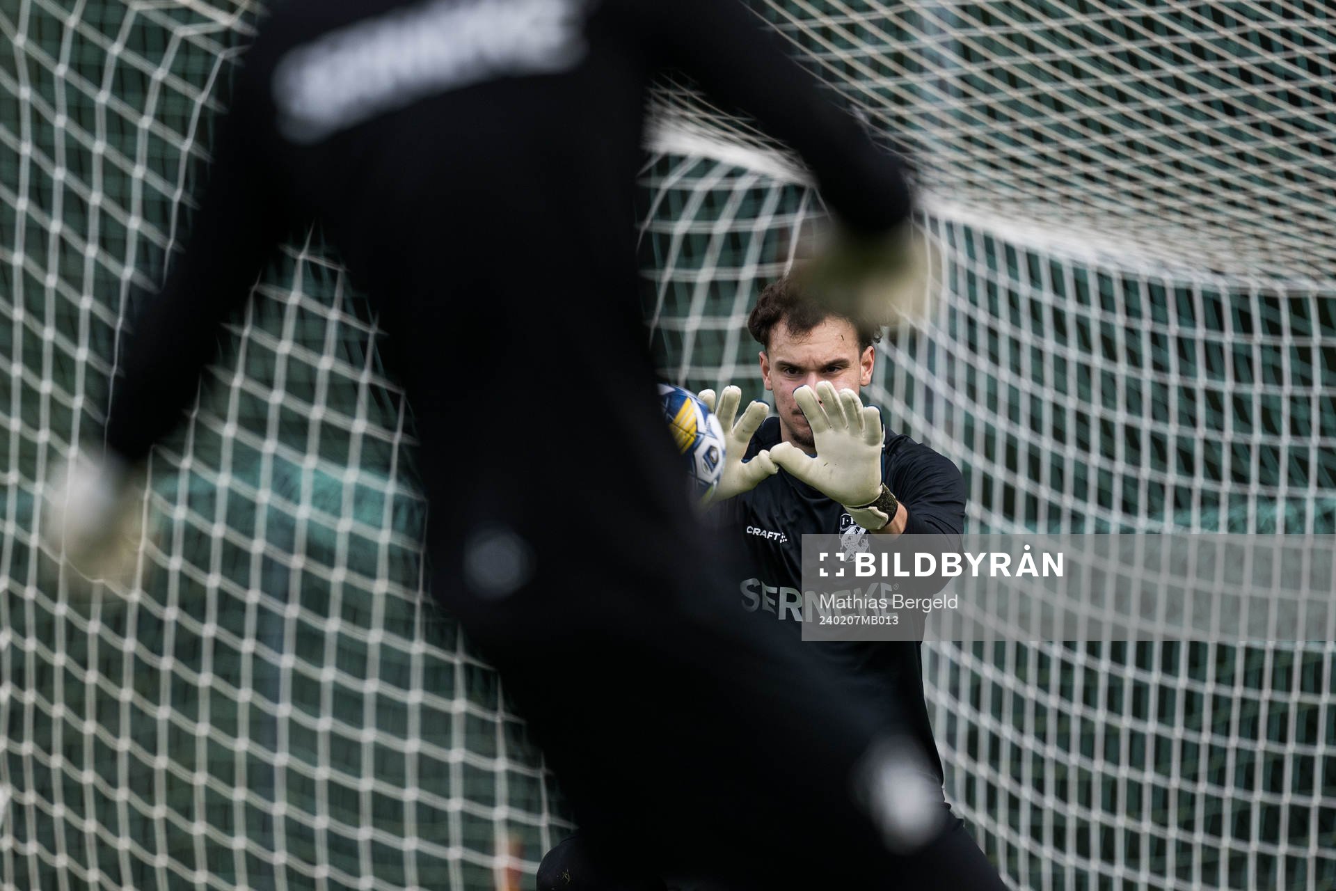 IFK Göteborgs målvakt Elis Bishesari