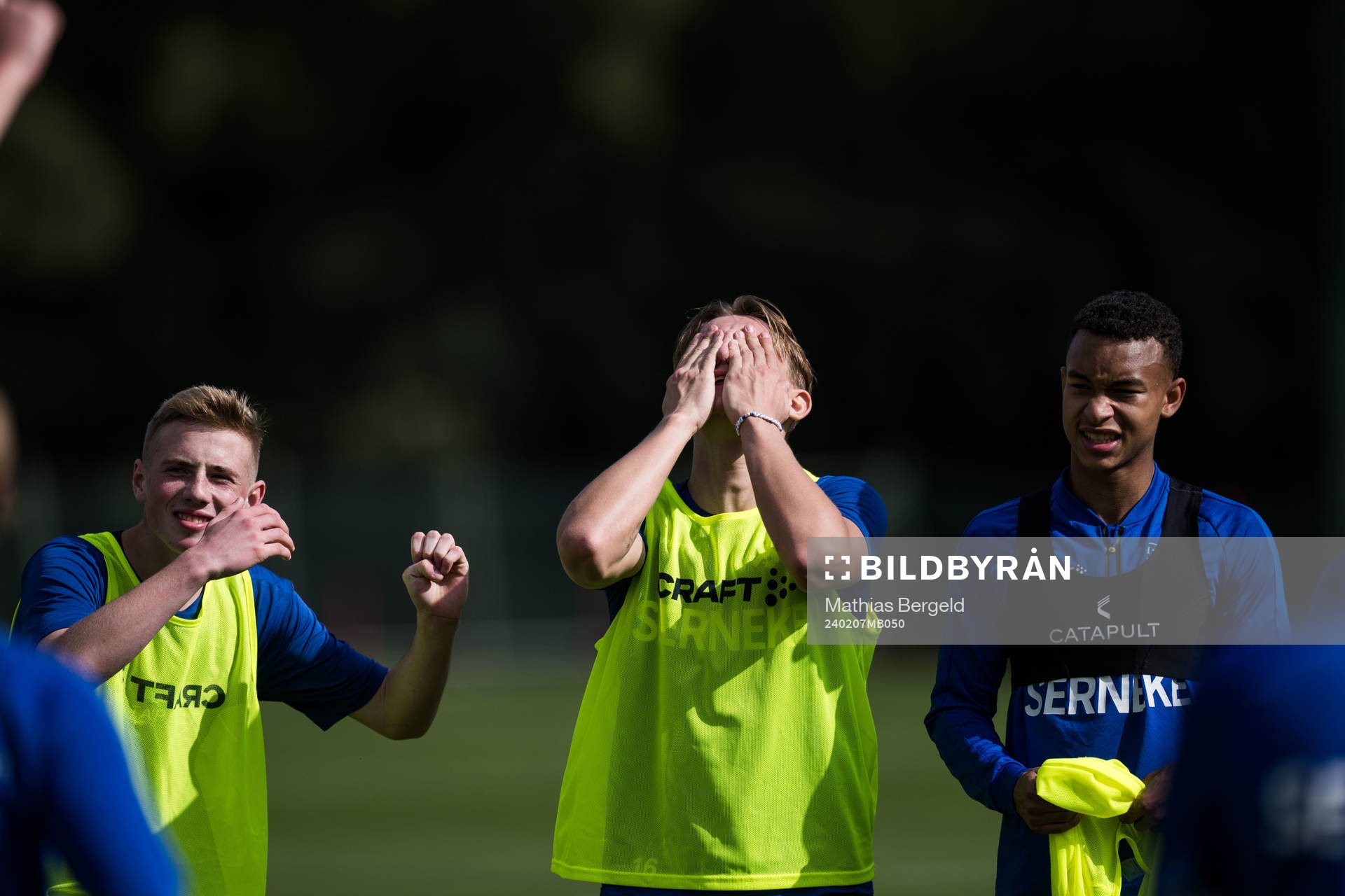 IFK Göteborgs Benjamin Brantlind, Linus Carlstrand och Ben