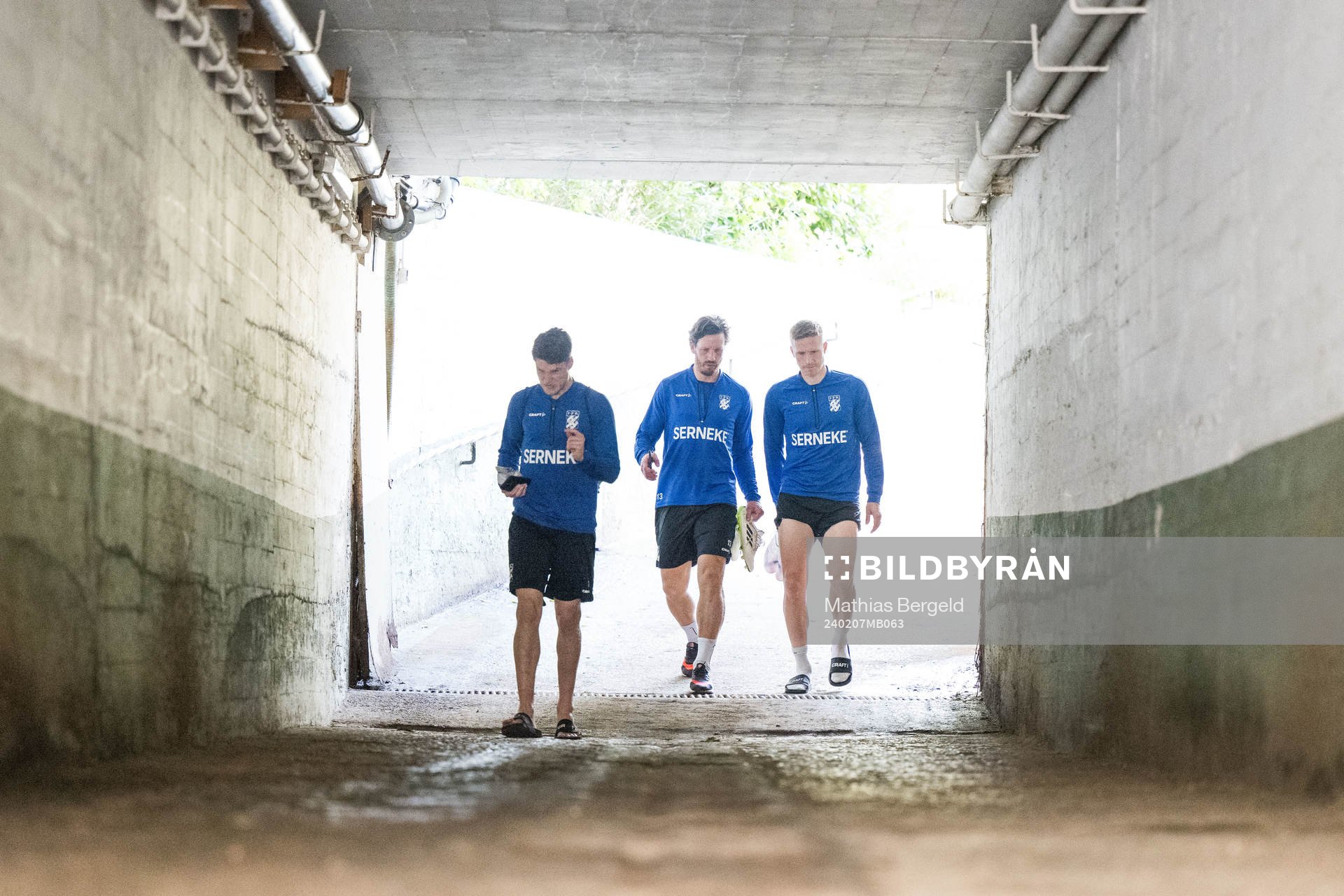 IFK Göteborgs Gustaf Norlin, Gustav Svensson och Oscar