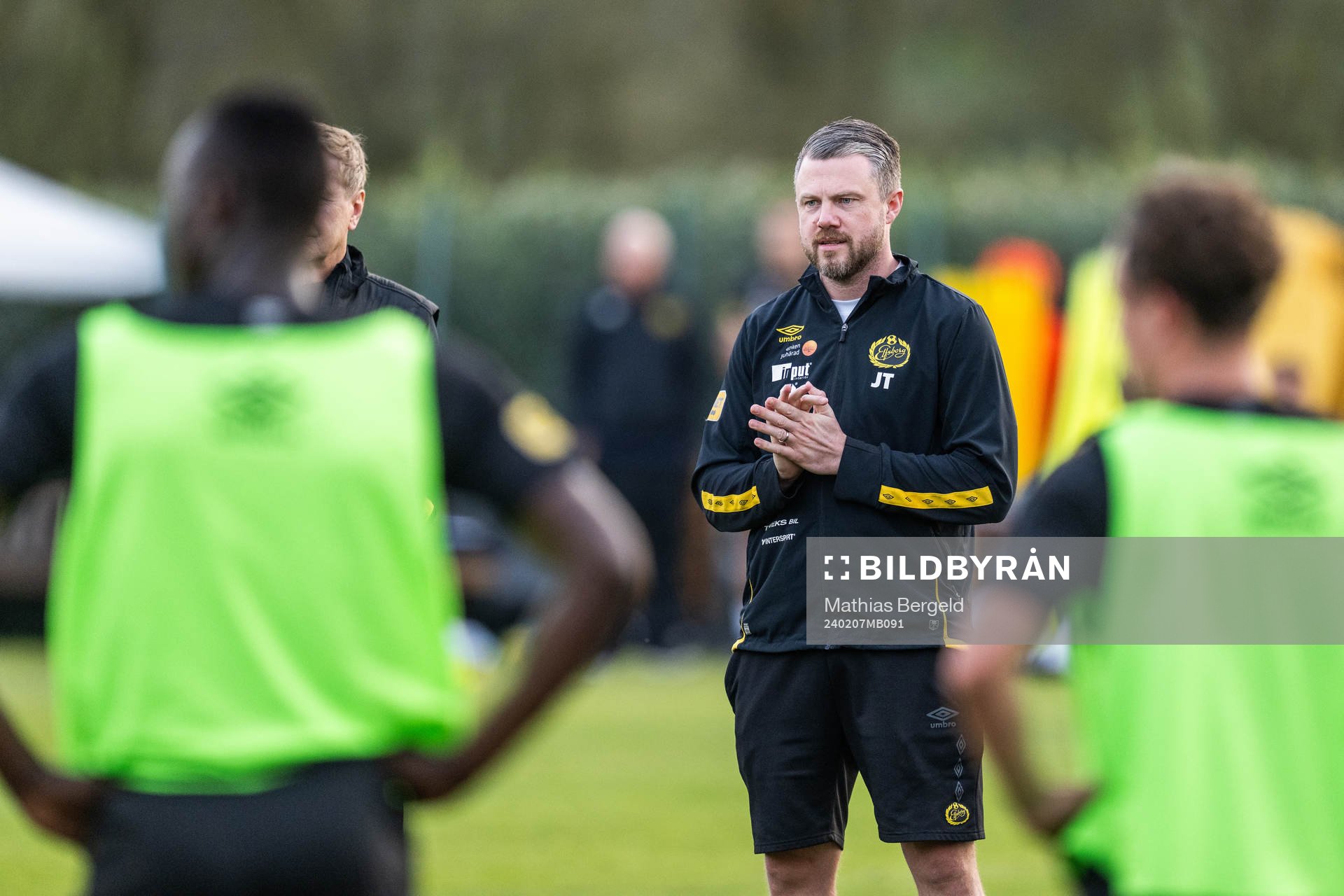 Manager Jimmy Thelin