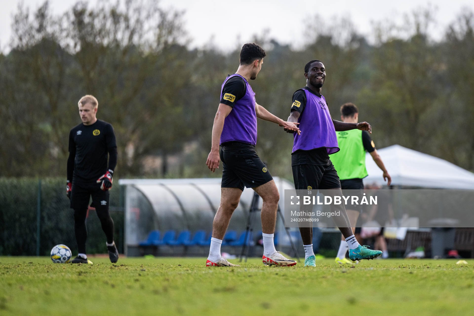 Dion Krasniqi och Michael Baidoo