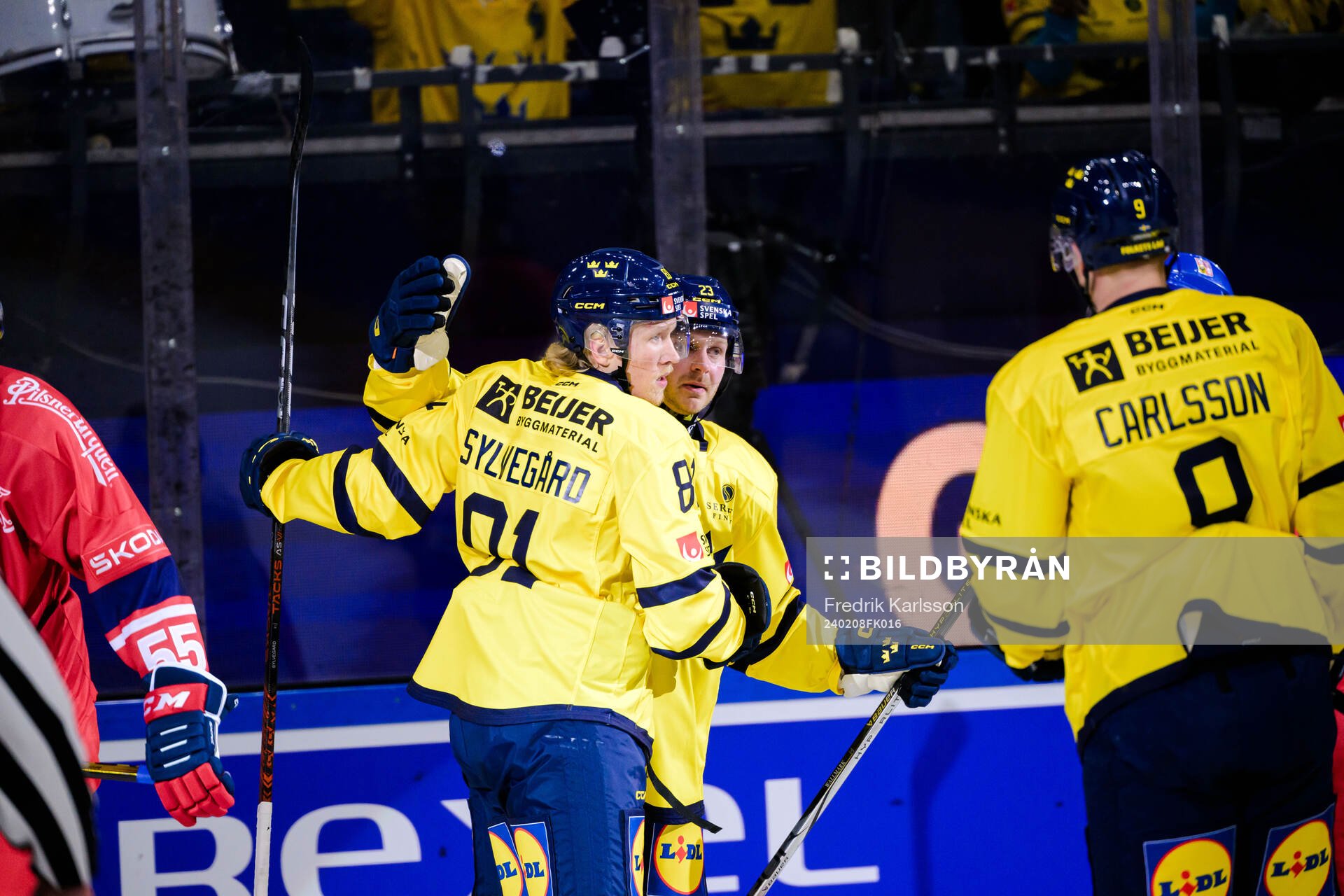 Marcus Sylvegård of Sweden Lucas Wallmark of Sweden