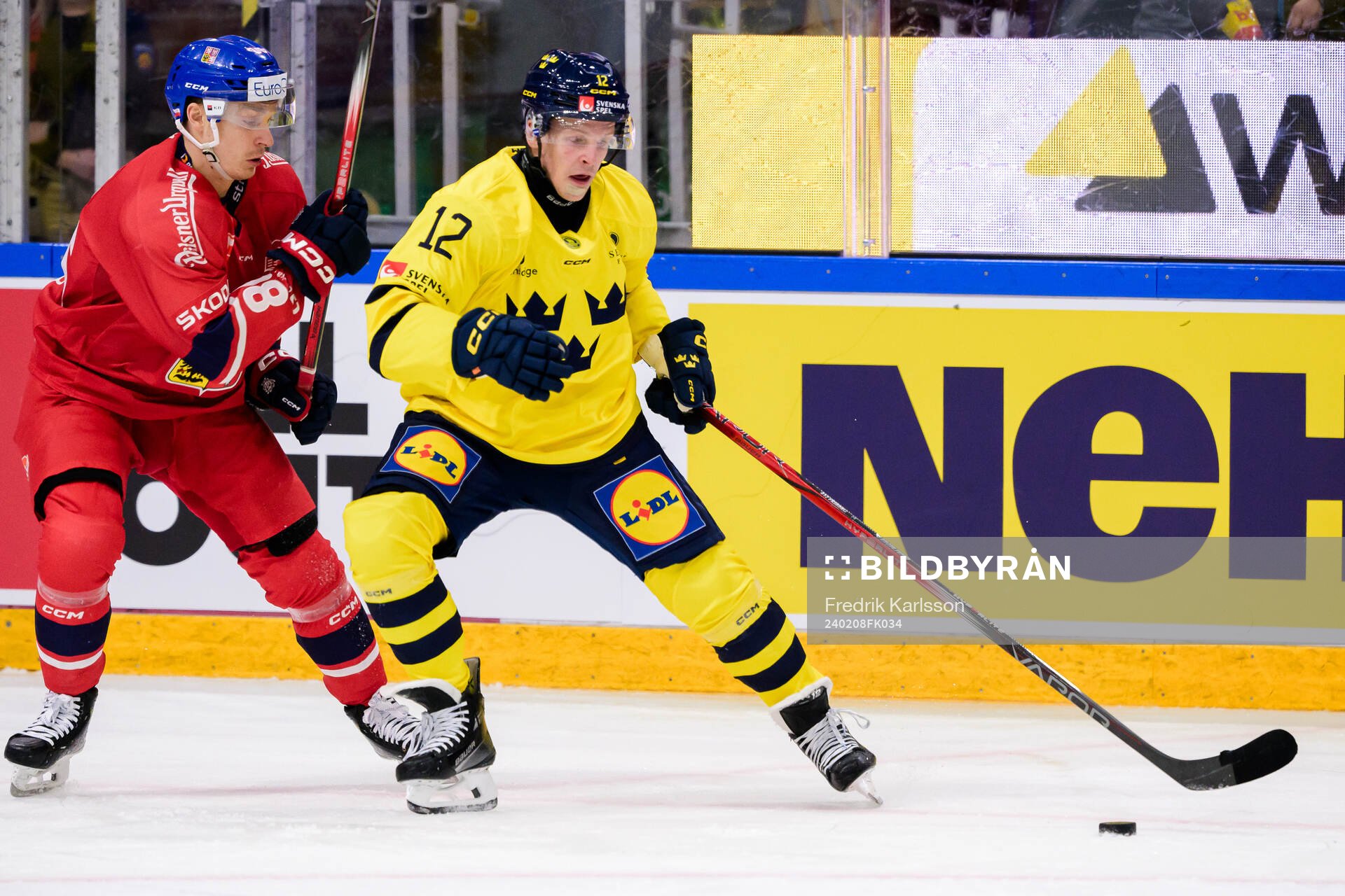 Lukas Jasek of Czech Republic and Max Friberg of Sweden