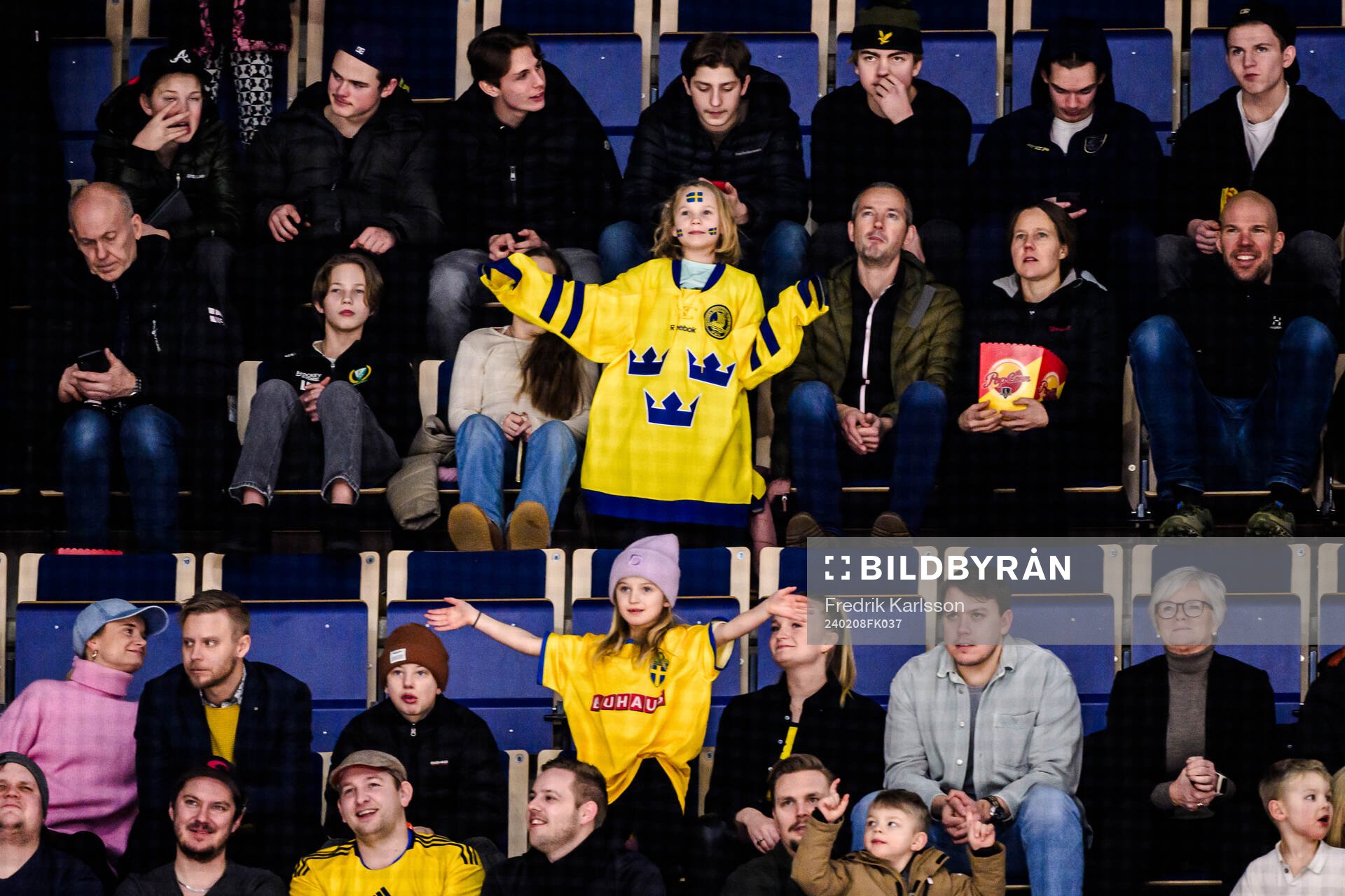 Supporters of Sweden