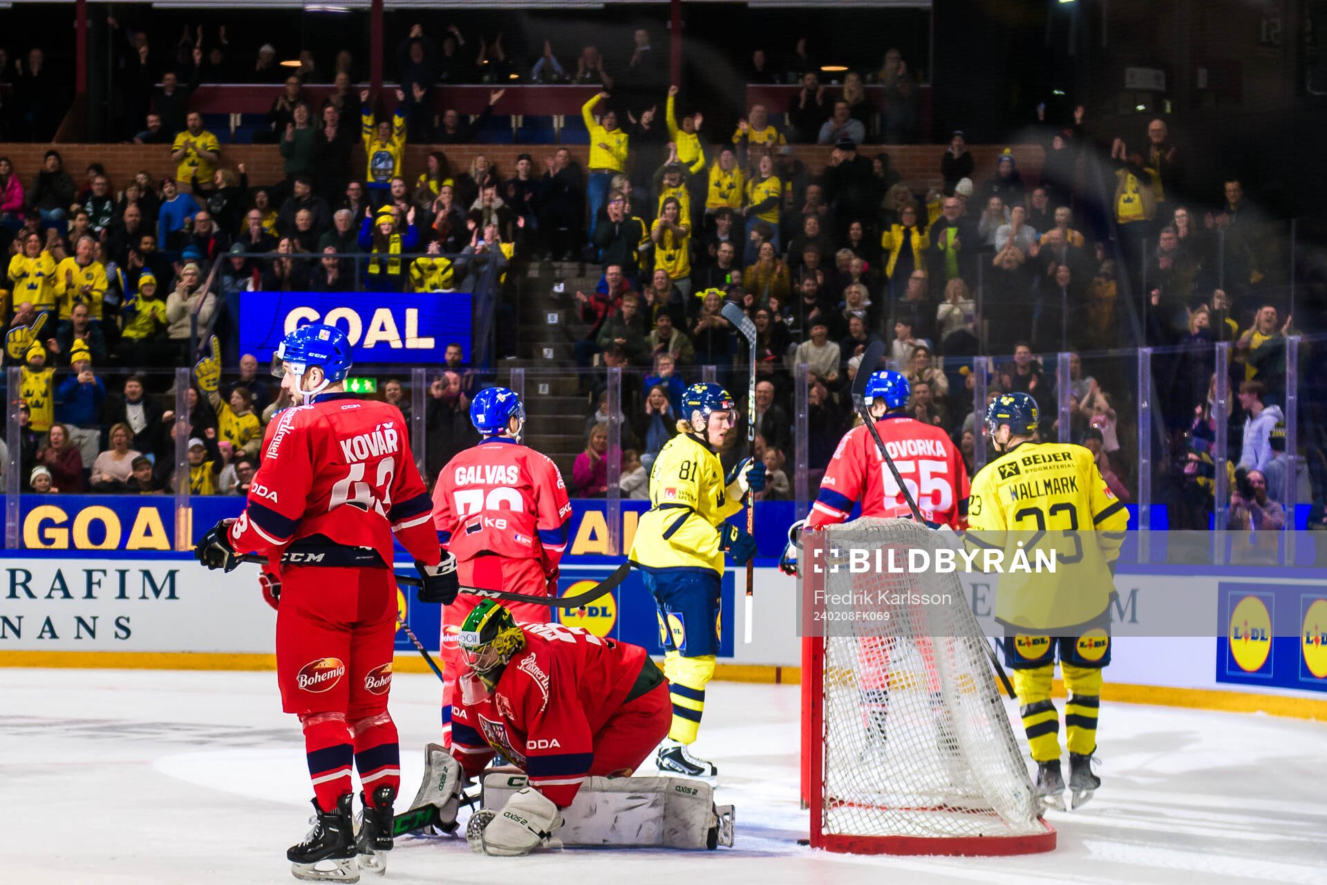 Marcus Sylvegård of Sweden celebrates