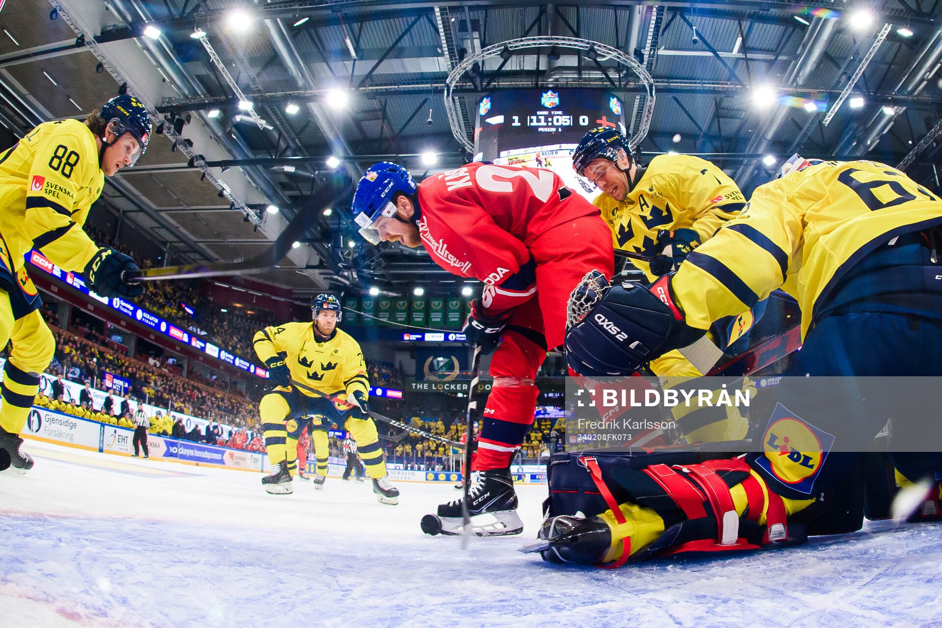 David Kase of Czech Republic and Henrik Tömmernes of Sweden