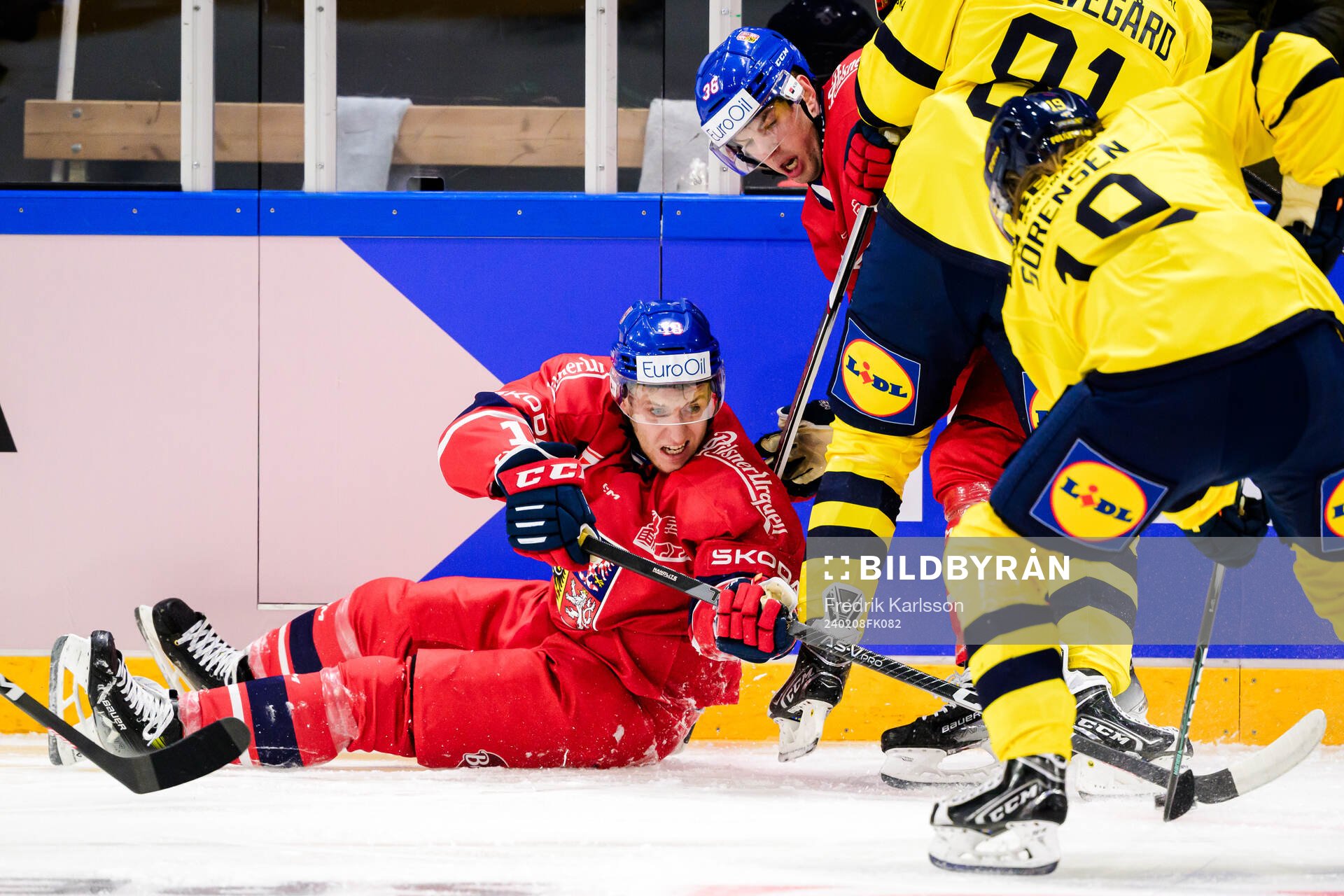 Jakub Rychlovský of Czech Republic and Martin Jandus