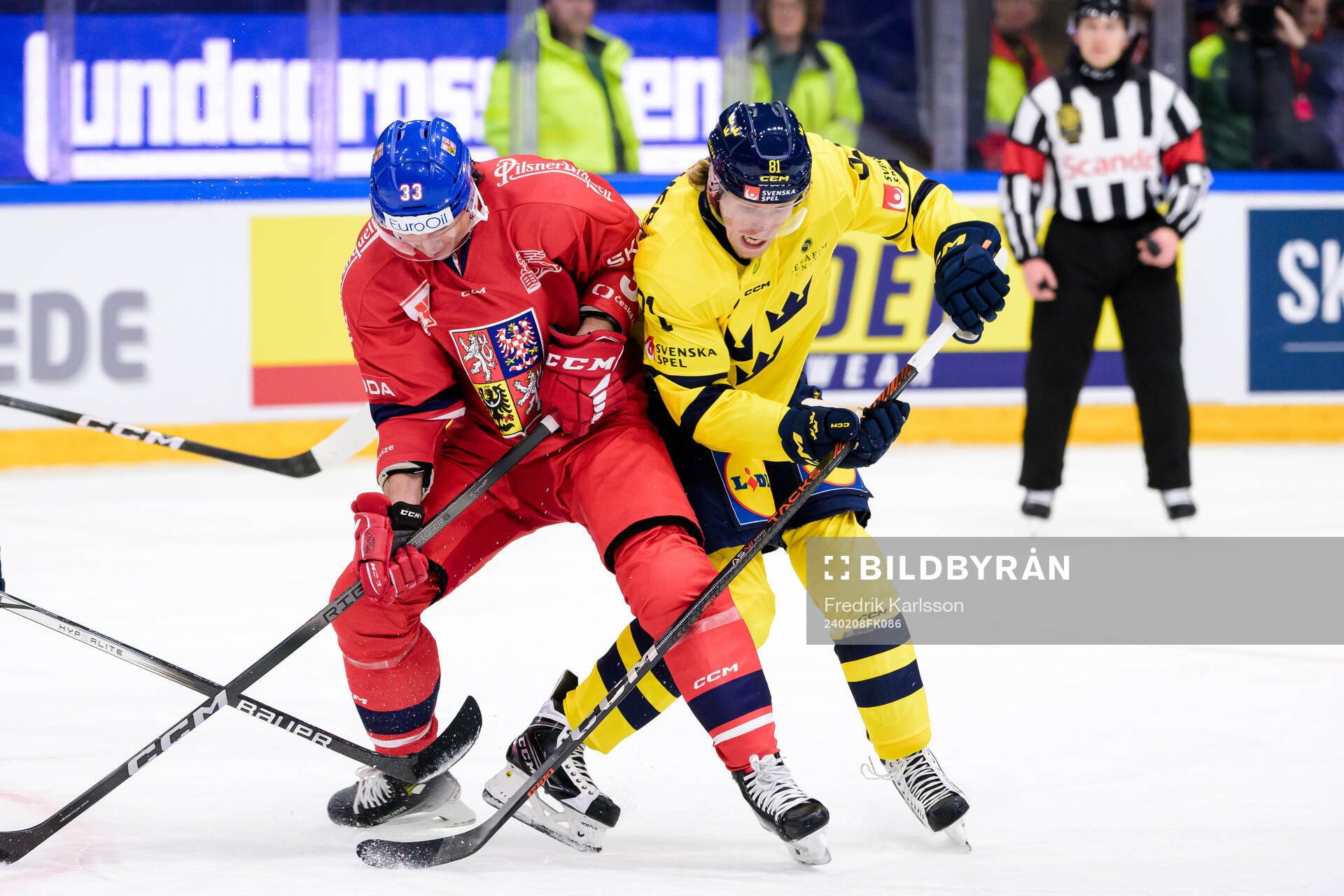 Jan Kostalek of Czech Republic and Marcus Sylvegård of