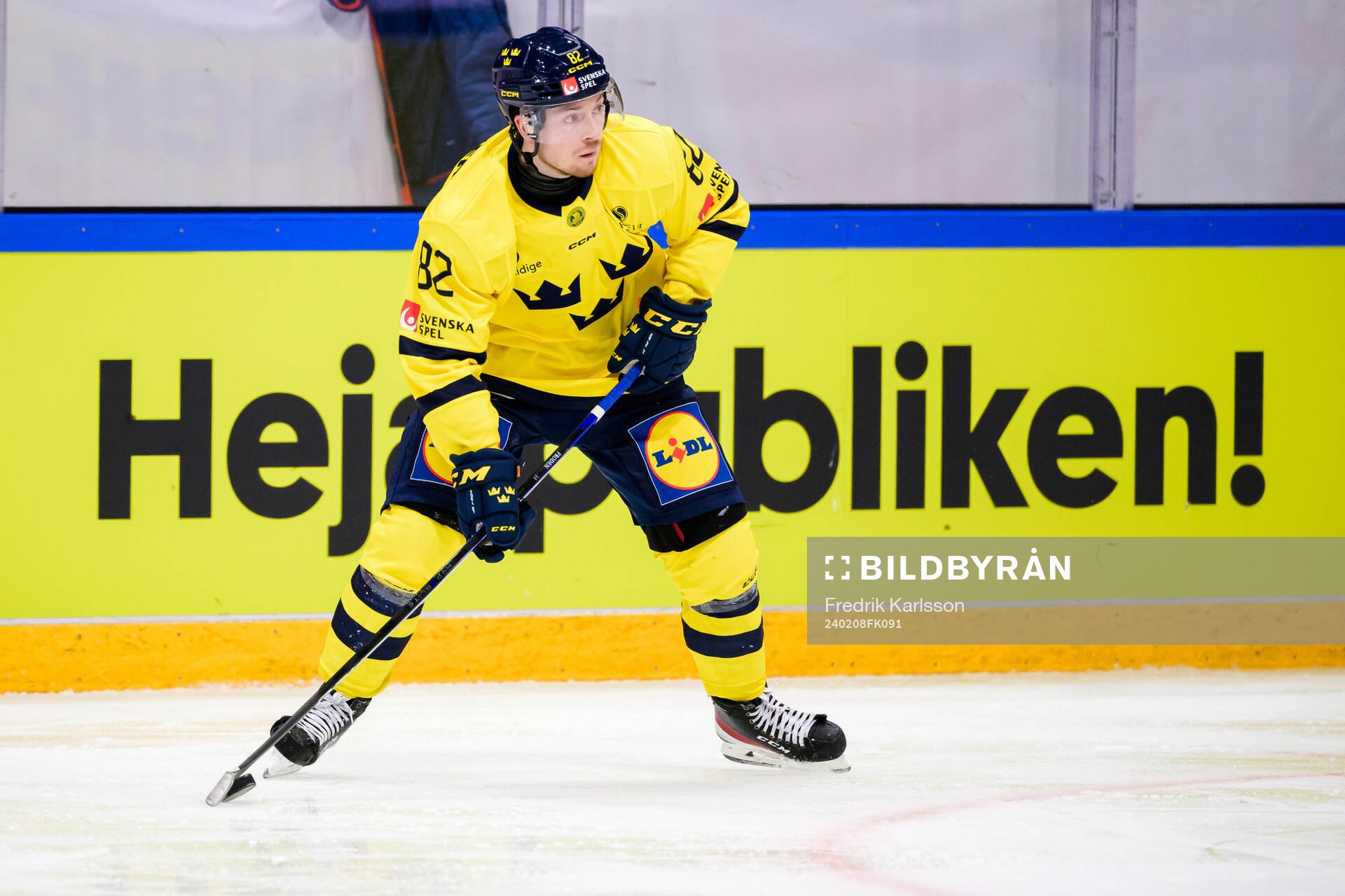 Jesper Frödén of Sweden