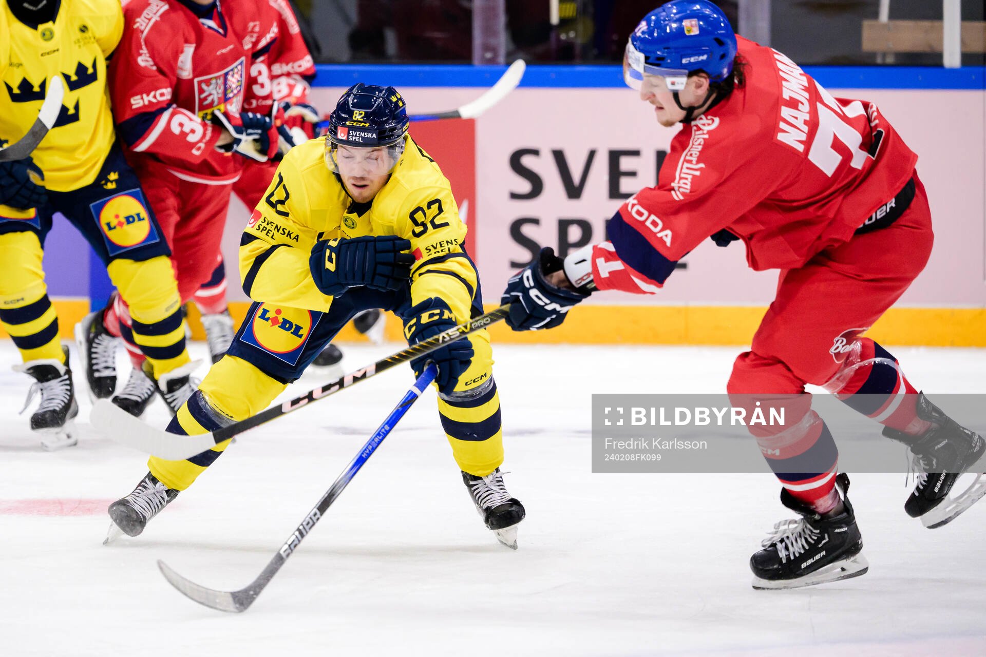 Jesper Frödén of Sweden