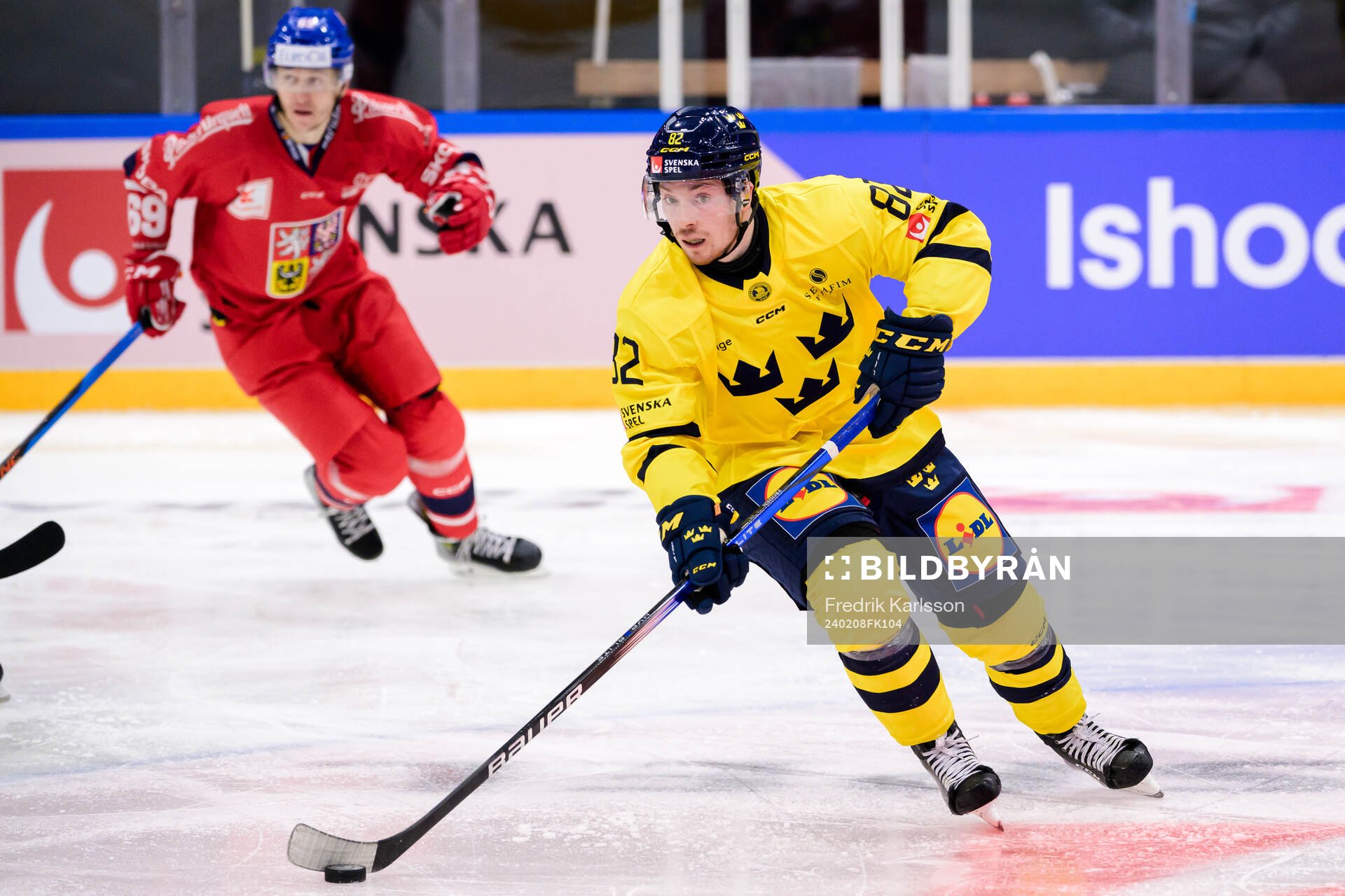 Jesper Frödén of Sweden
