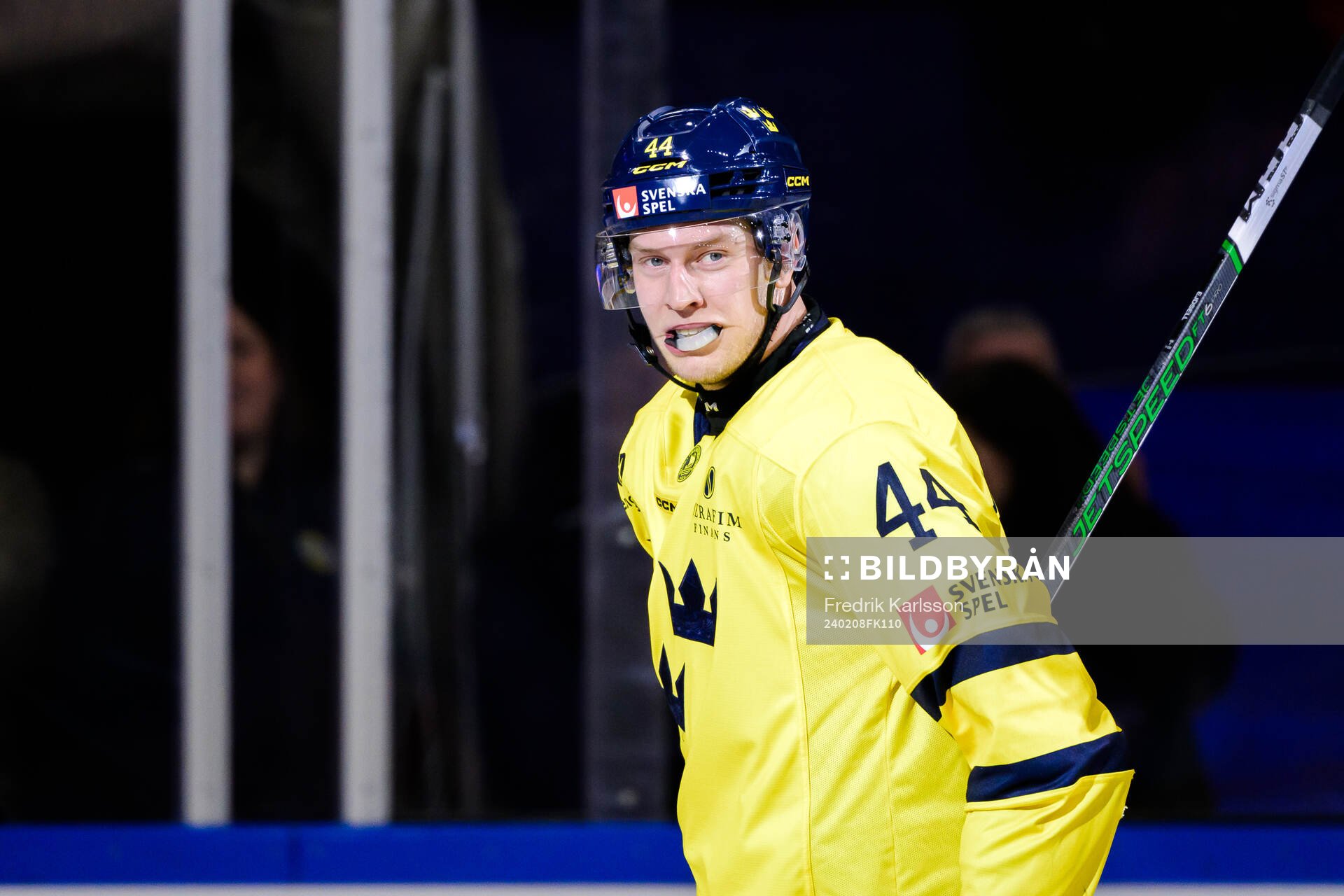 Victor Ejdsell of Sweden celebrates