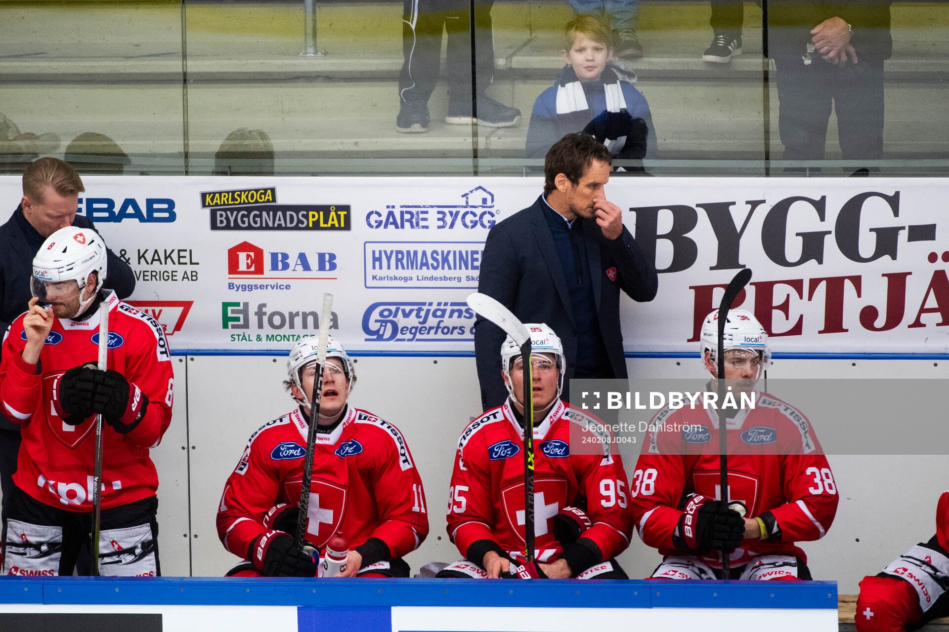Coach Patrick Fischer of Switzerland