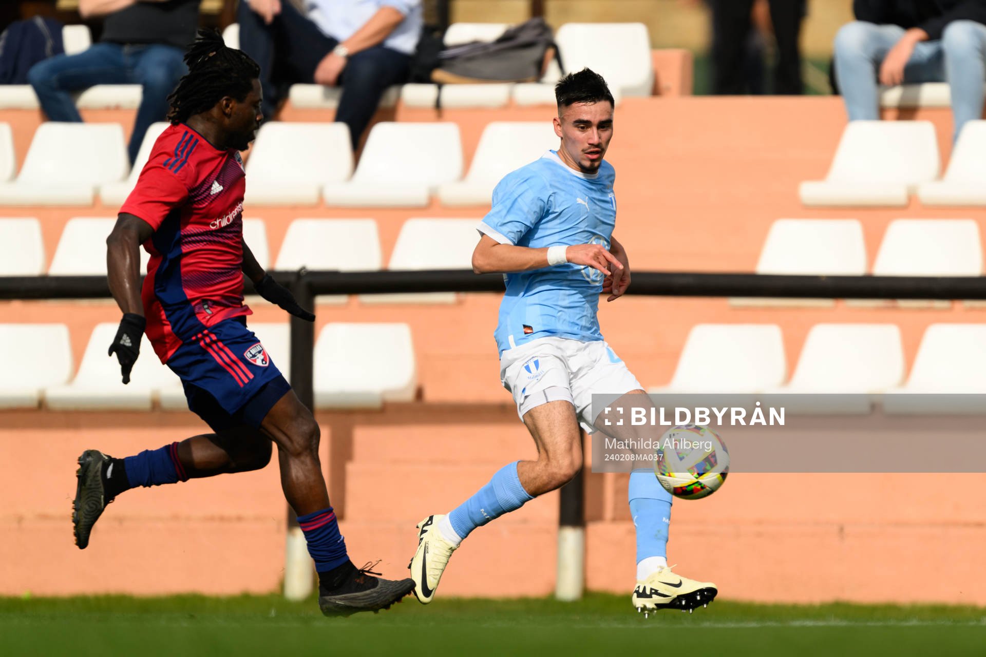 Alexander Hughes of Malmö FF