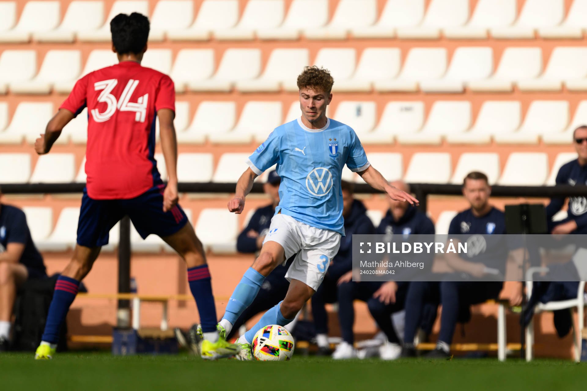 Hugo Bolin of Malmö FF