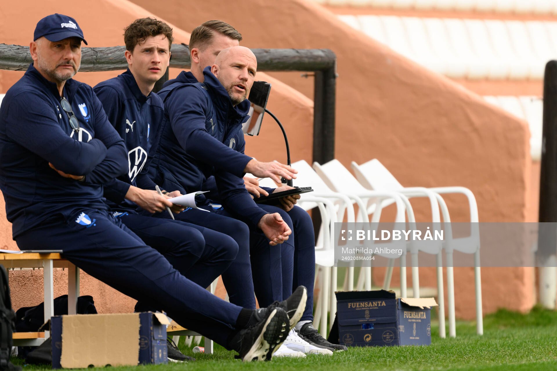Goalkeeper coach Jonnie Fedel, Assistant coach Martin Falk