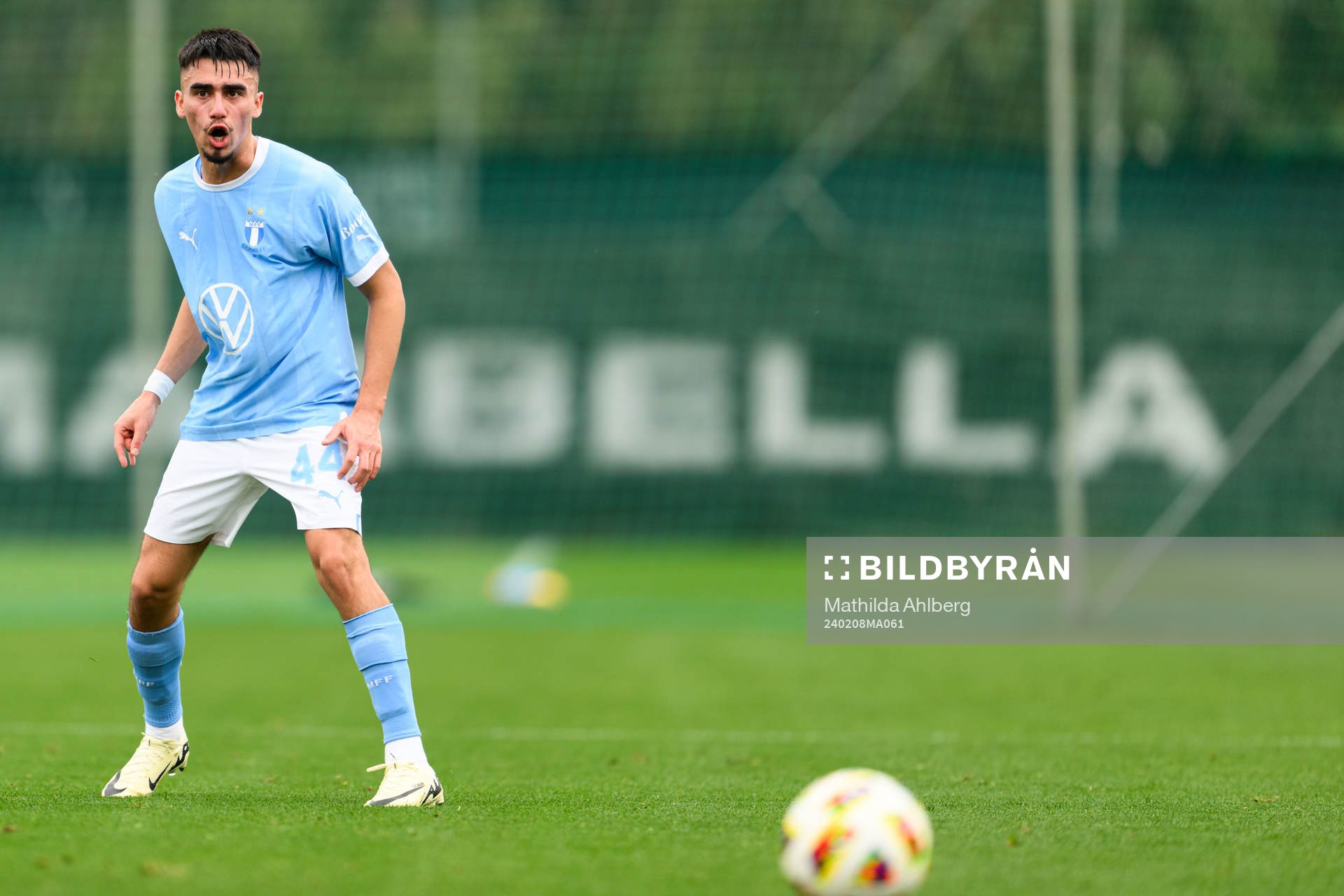 Alexander Hughes of Malmö FF