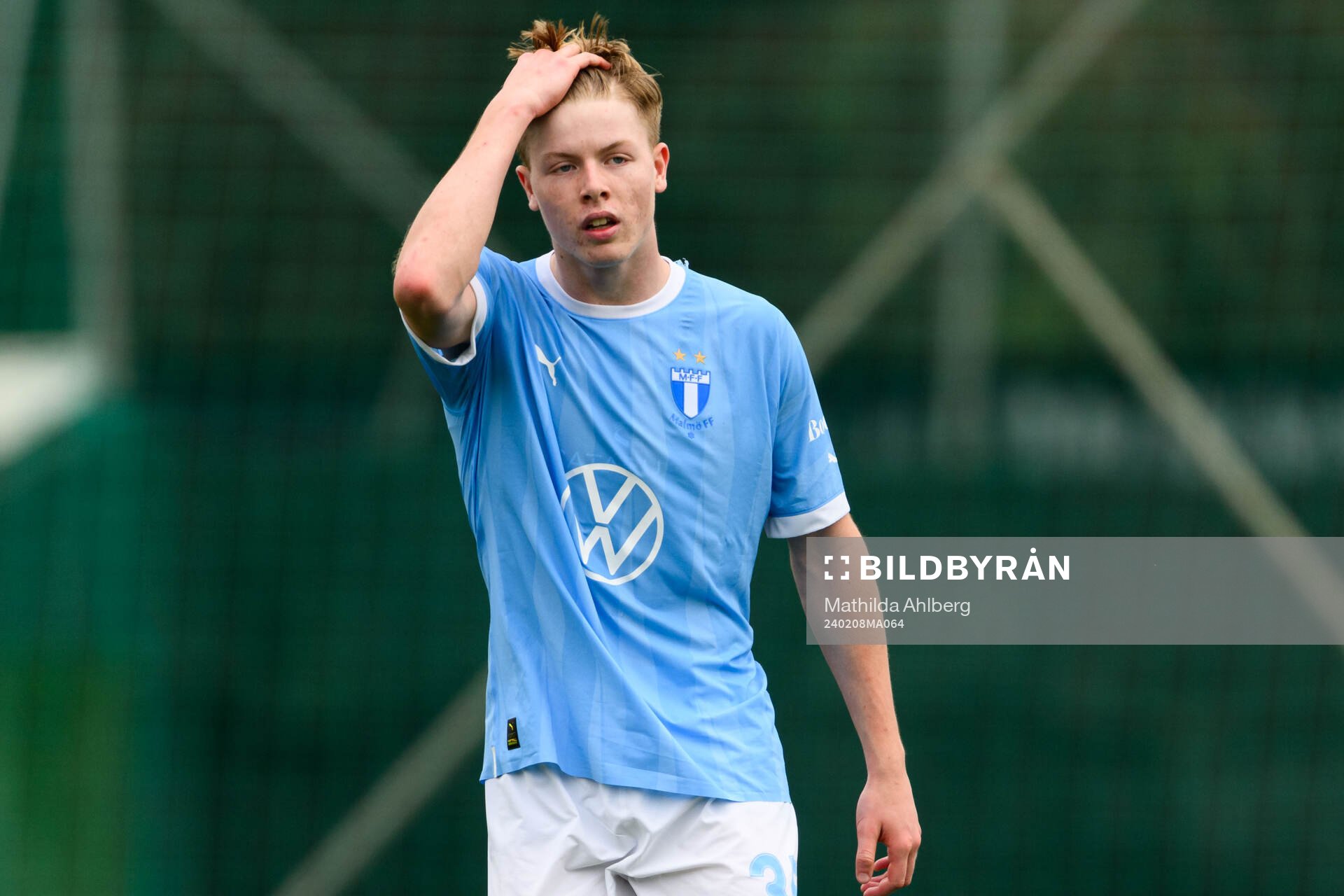 Nils Zätterström of Malmö FF