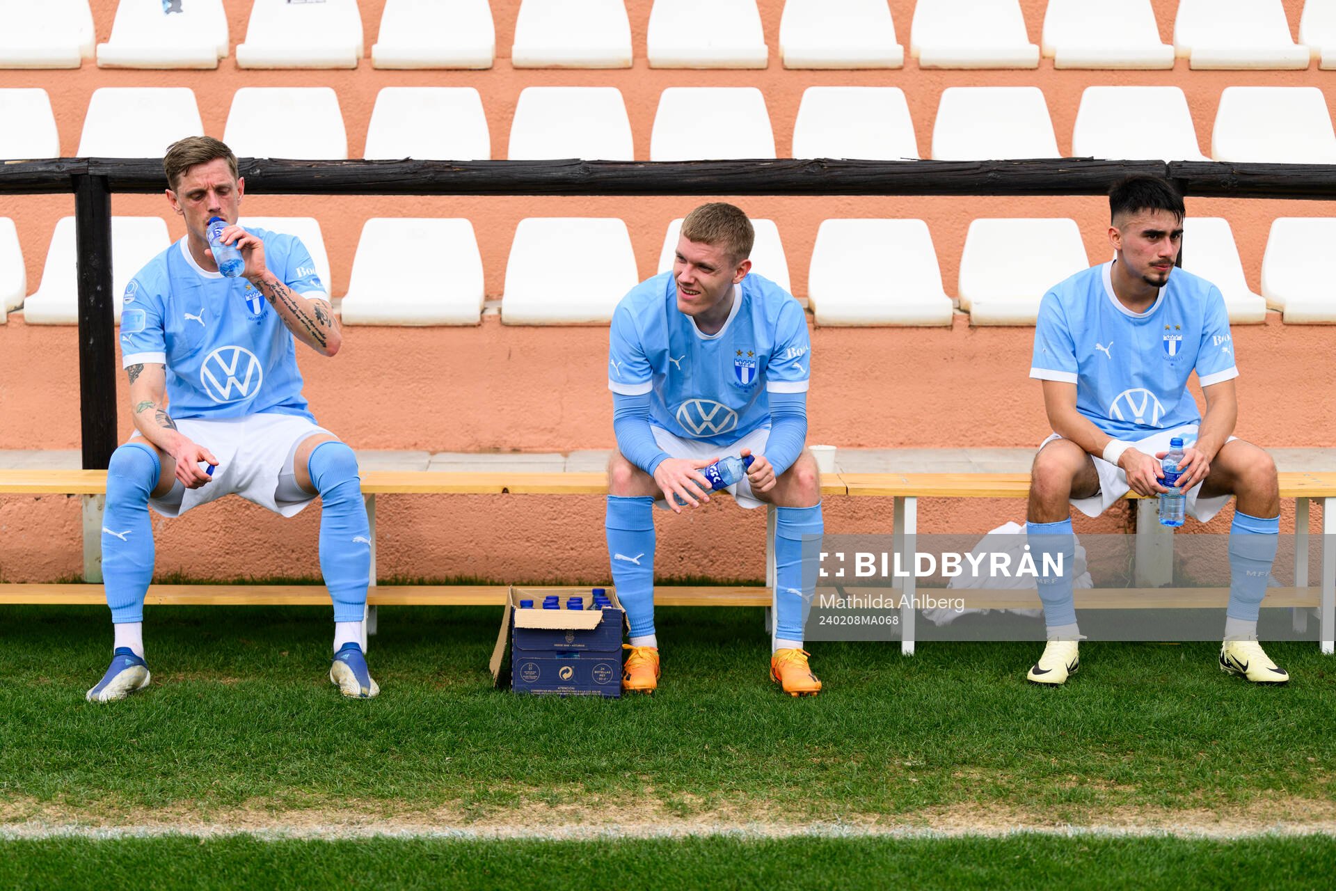 Søren Rieks, Sebastian Jörgensen and Alexander Hughes of