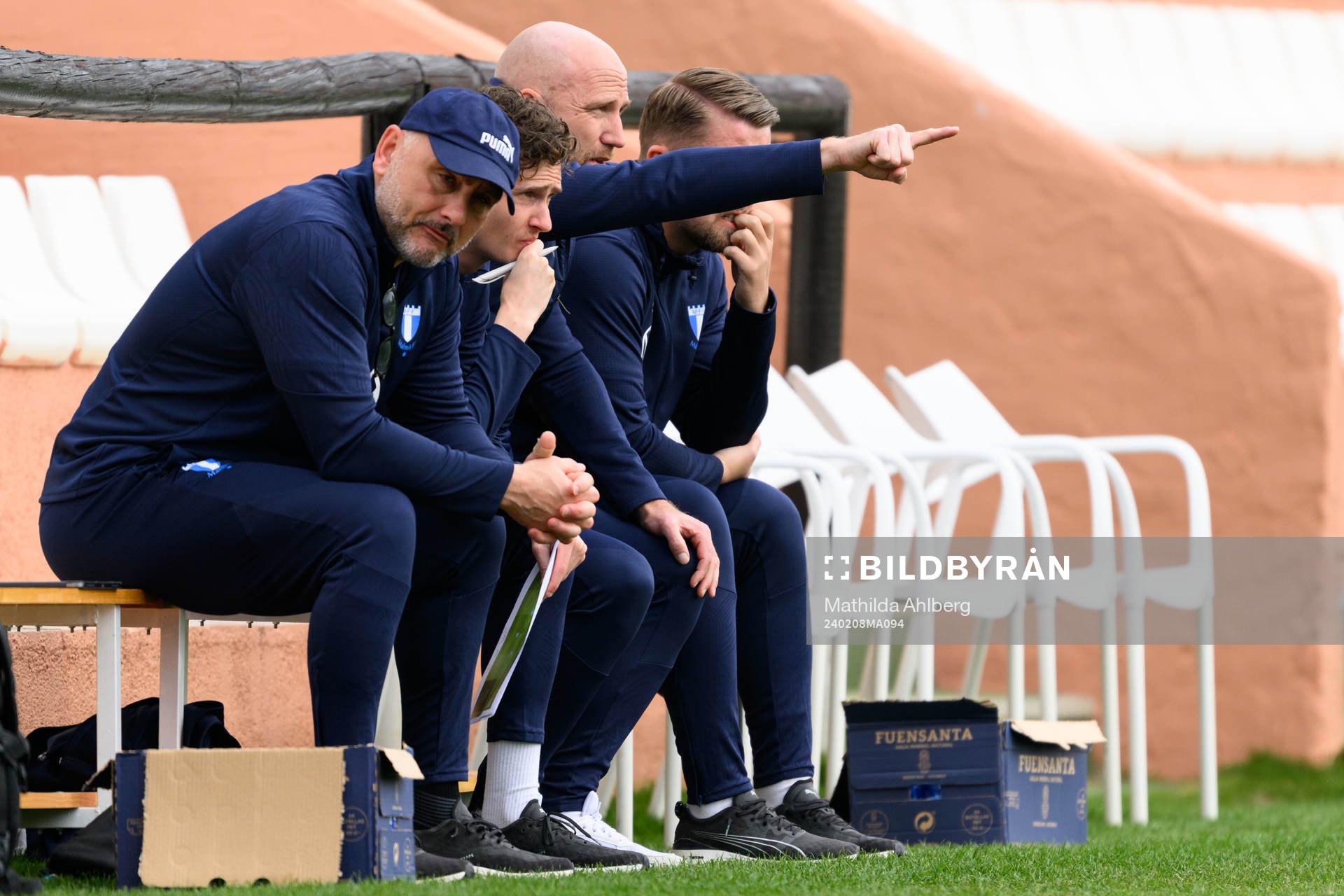Goalkeeper coach Jonnie Fedel, Assistant coach Martin Falk