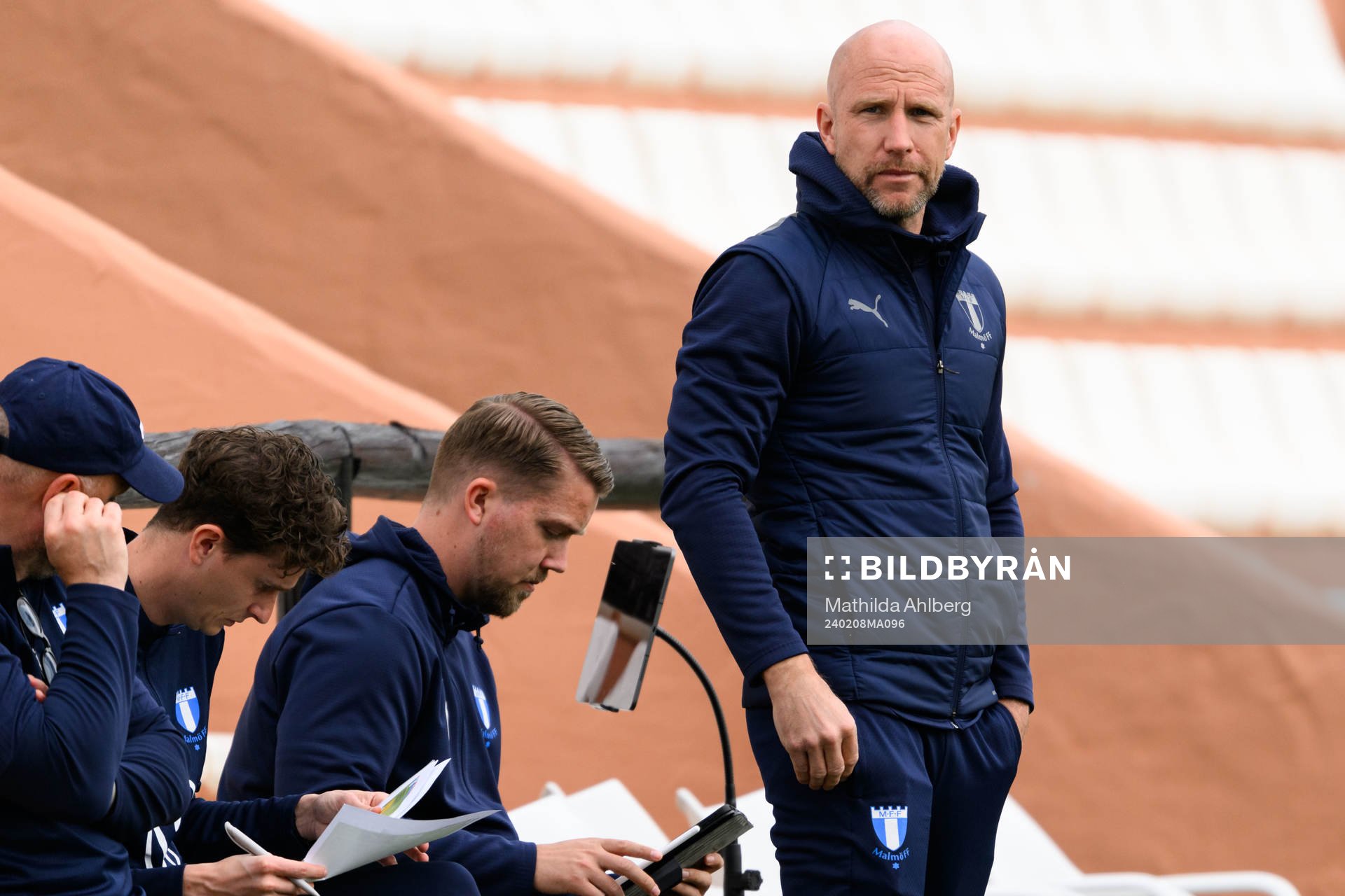 Head coach Henrik Rydström of Malmö FF
