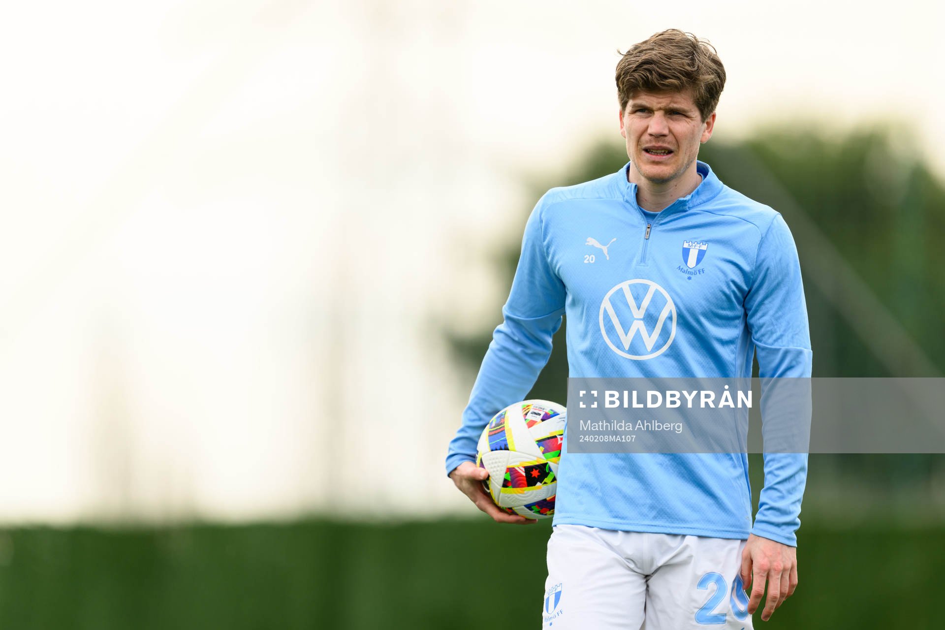 Oliver Berg of Malmö FF