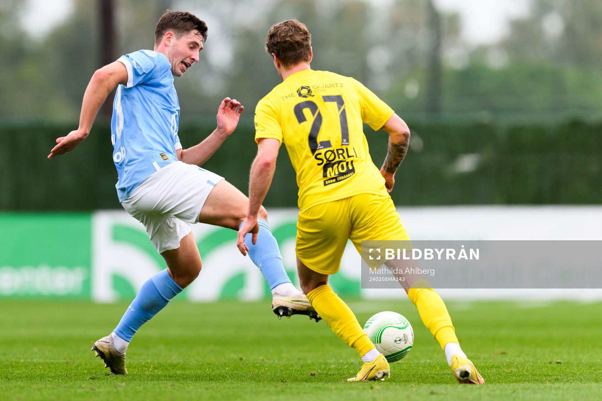 Lasse Berg Johnsen of Malmö FF