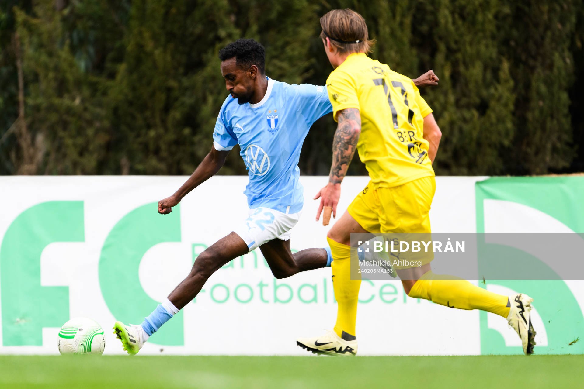 Taha Ali of Malmö FF