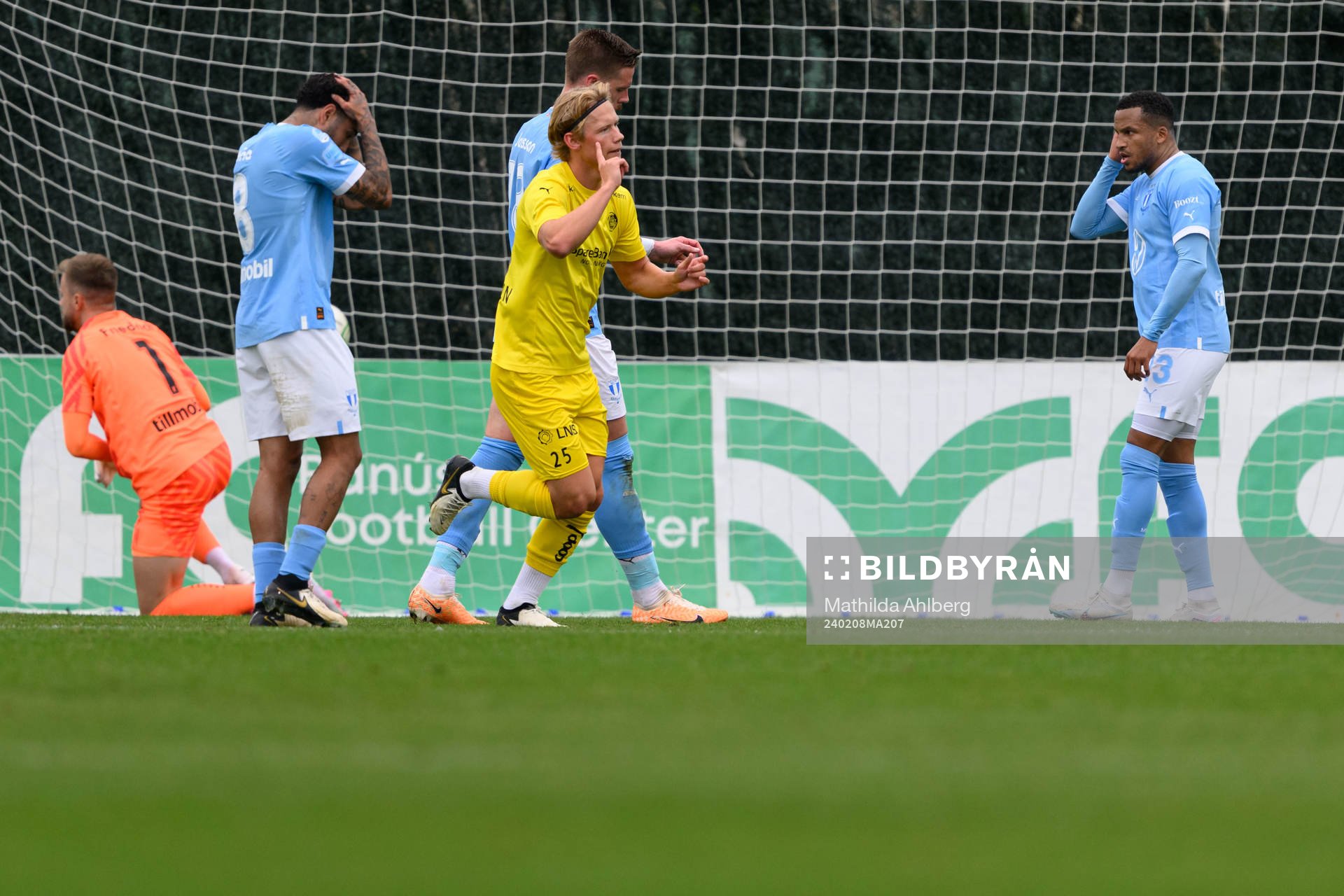 Tobias Fjeld Gulliksen of Bodø/Glimt celebrates
