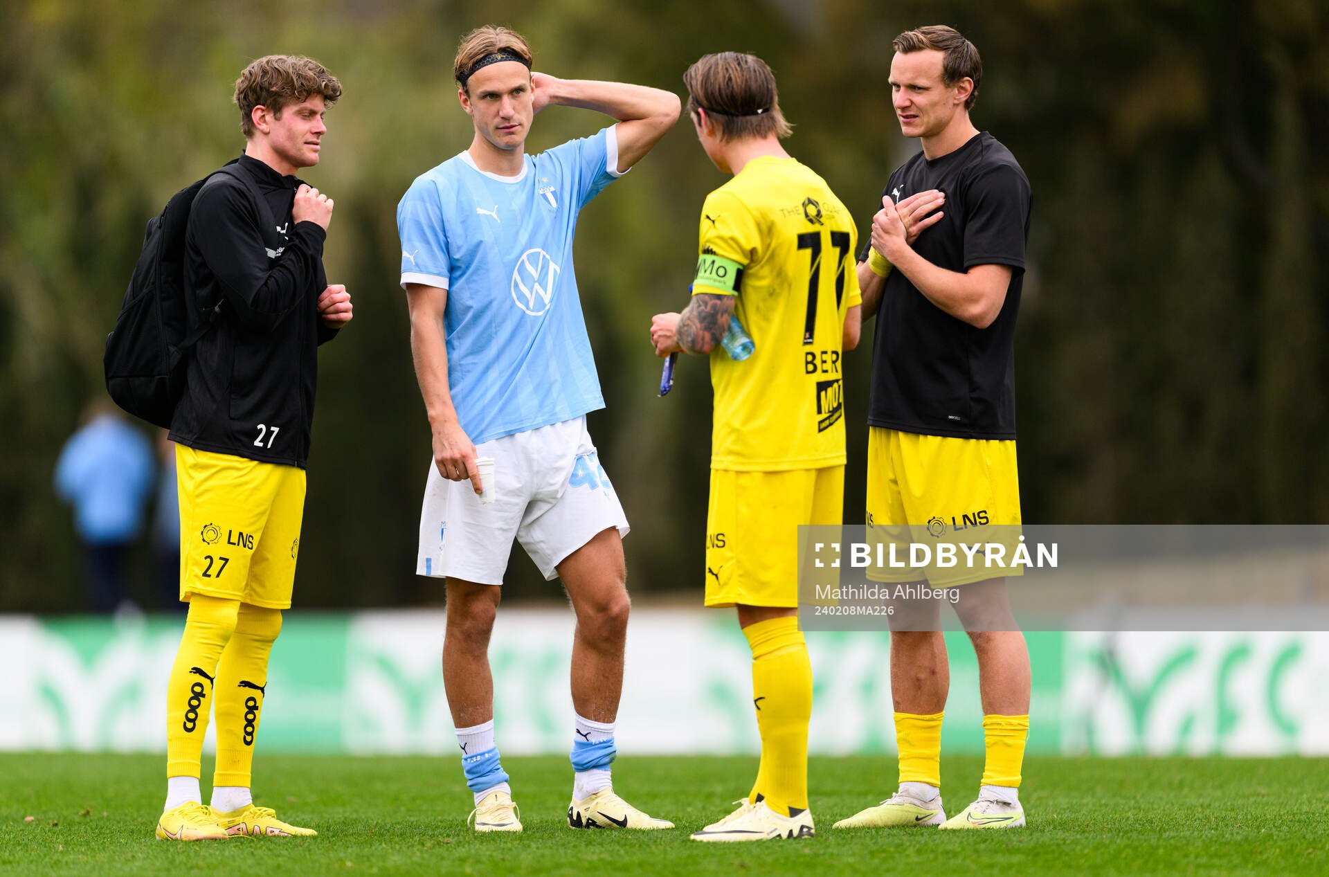 Sondre Sørli of Bodø/Glimt and Erik Botheim of Malmö FF