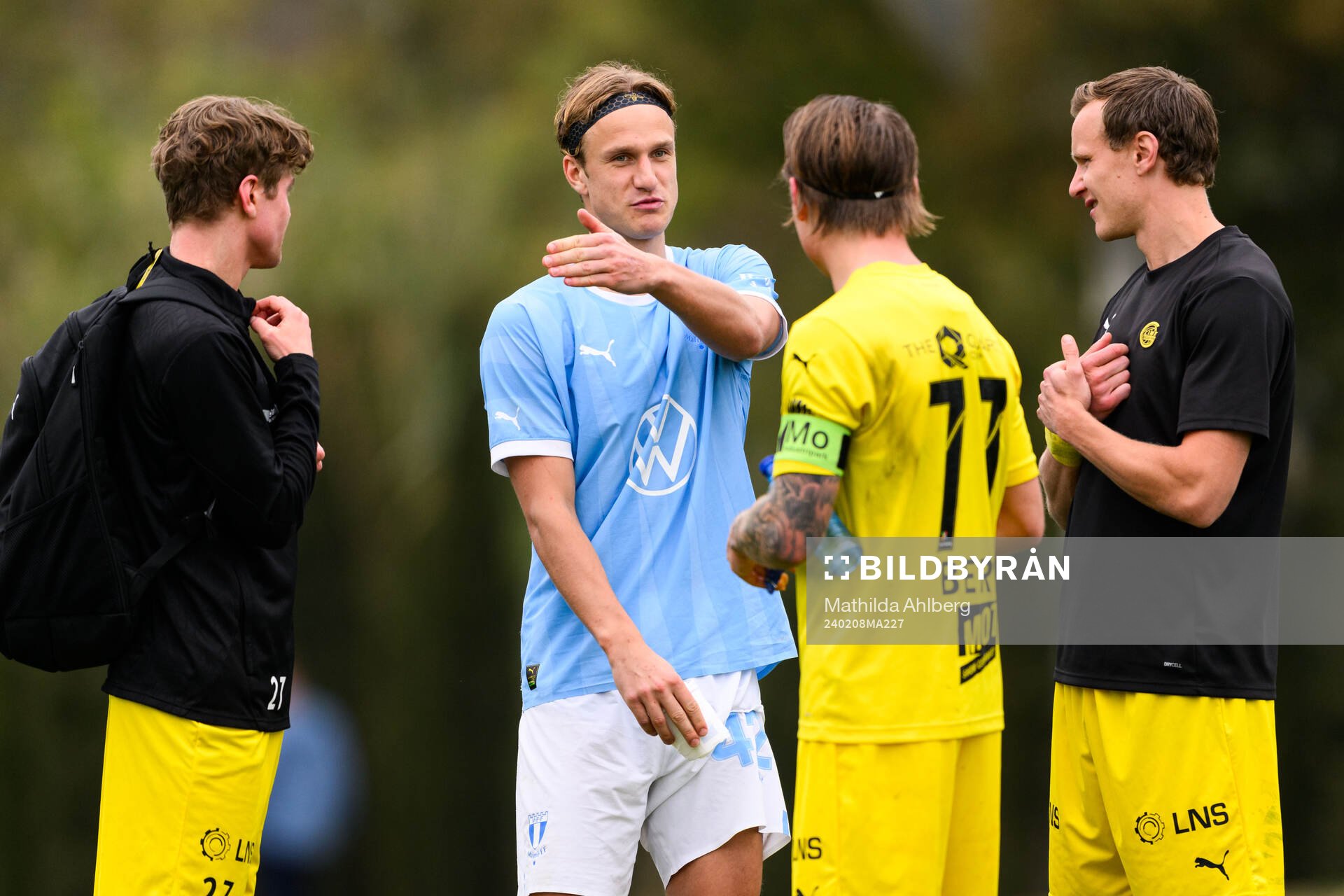 Sondre Sørli of Bodø/Glimt and Erik Botheim of Malmö FF