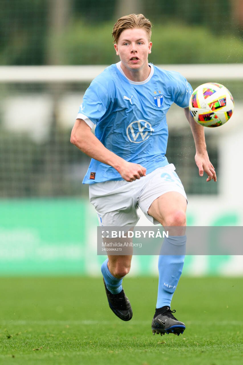 Nils Zätterström of Malmö FF
