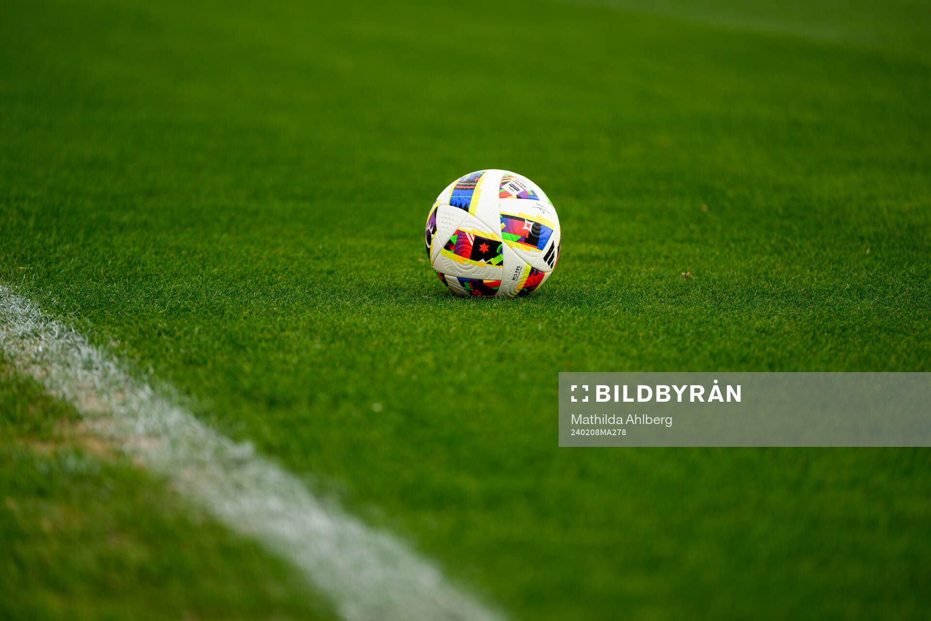 A football