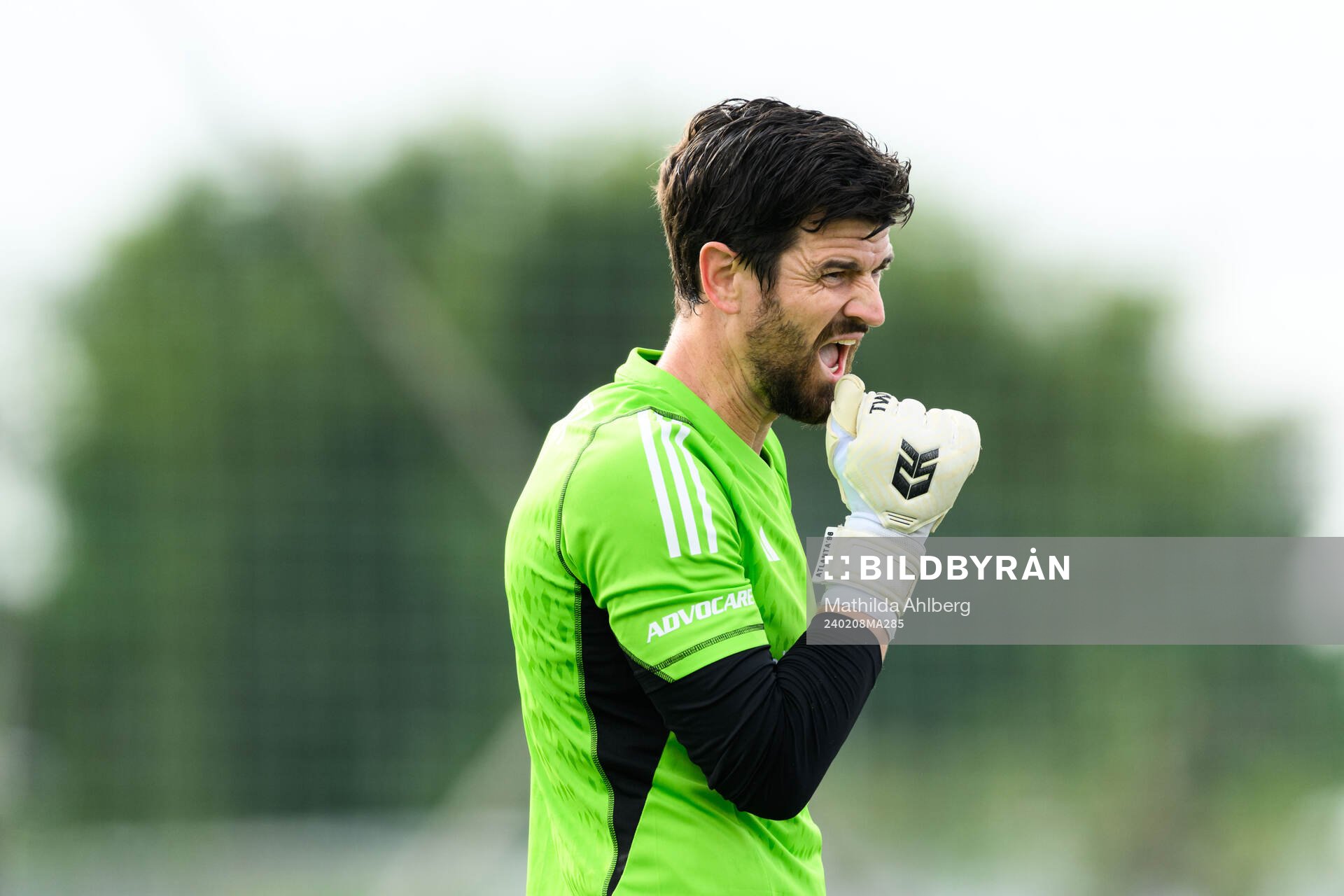 Goalkeeper Jimmy Maurer of Dallas during the friendly football match between Malmö FF and Dallas on February 8, 2024 in Marbella. 