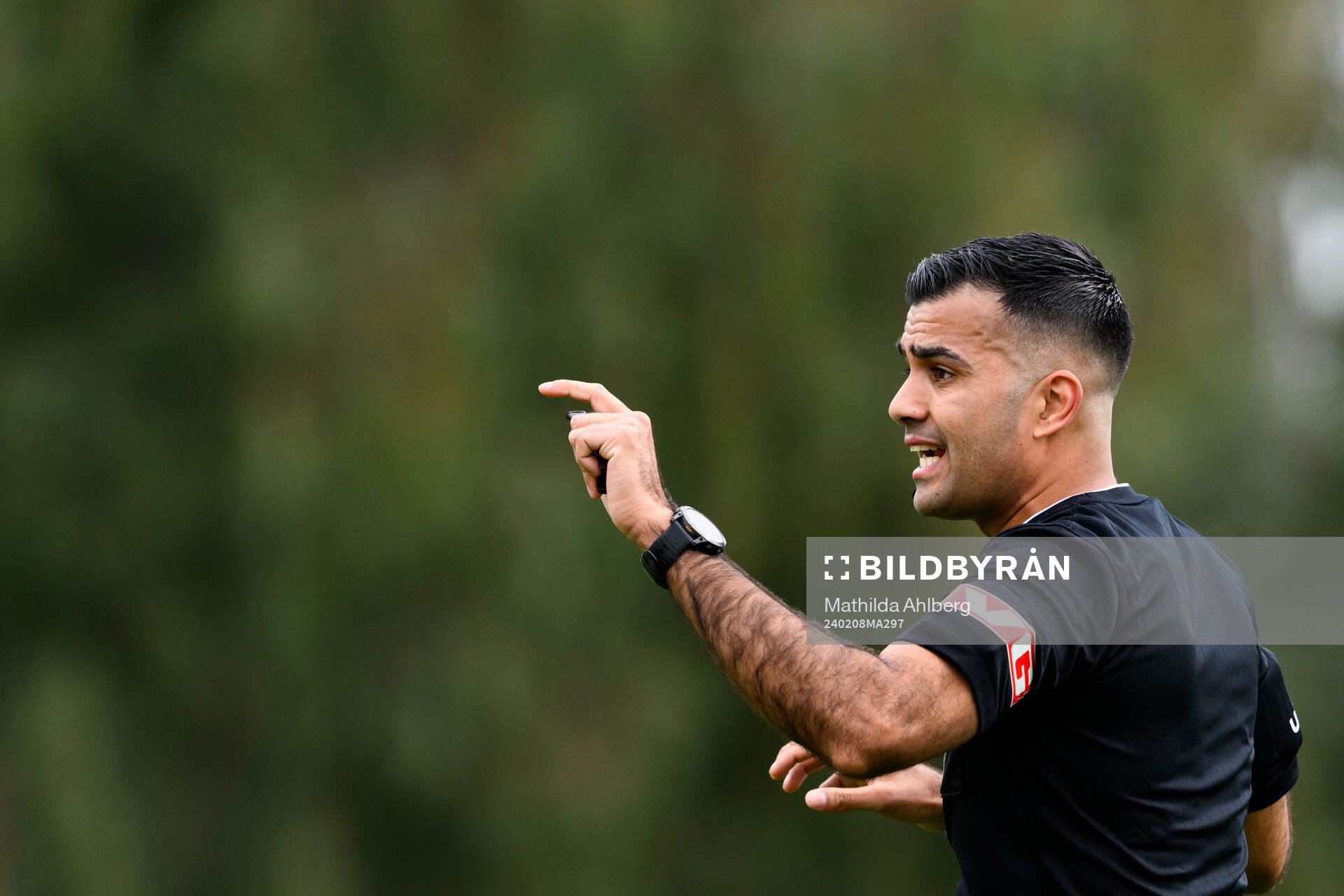 Referee Rohit Saggi