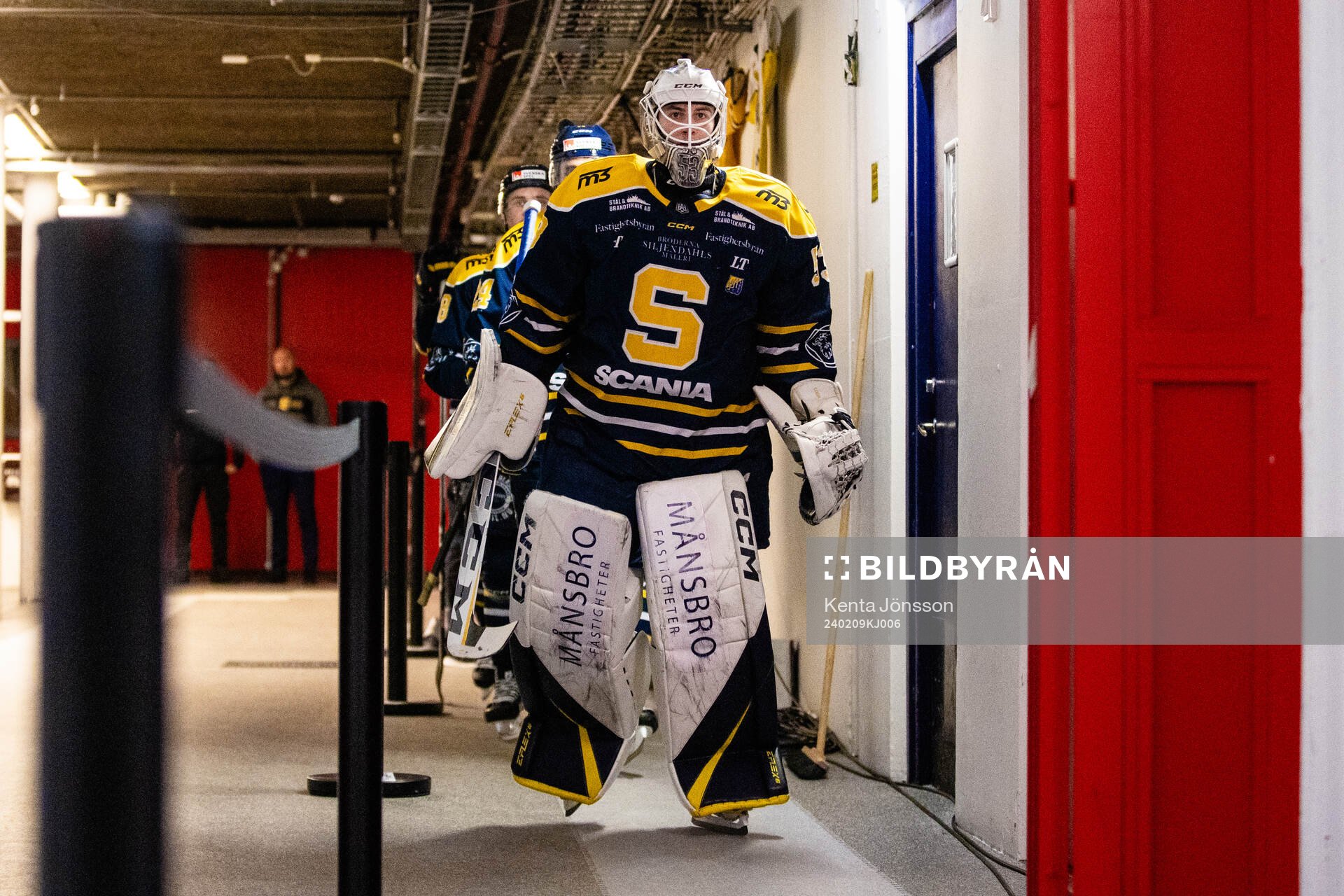 Södertäljes målvakt Claes Endre