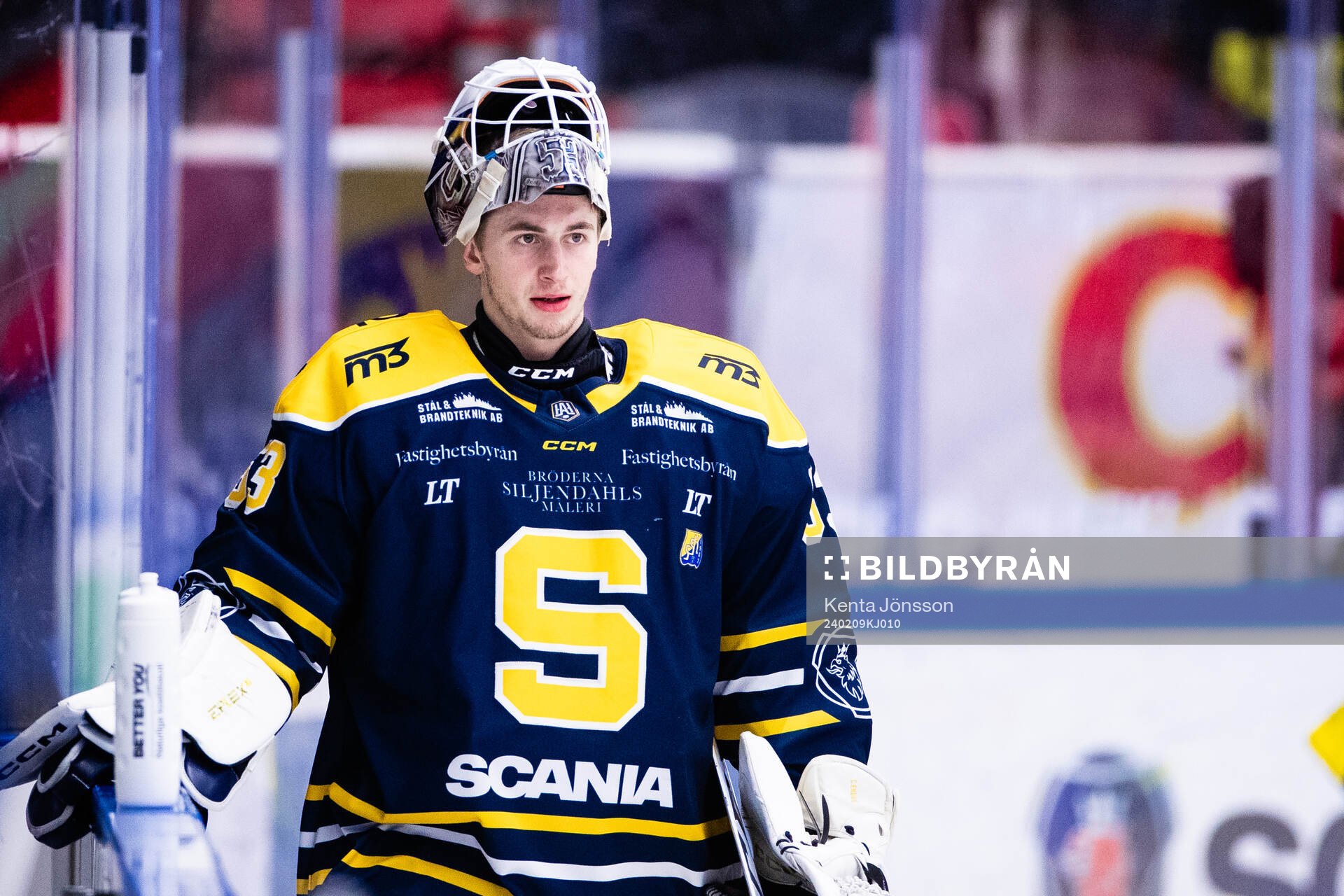 Södertäljes målvakt Claes Endre