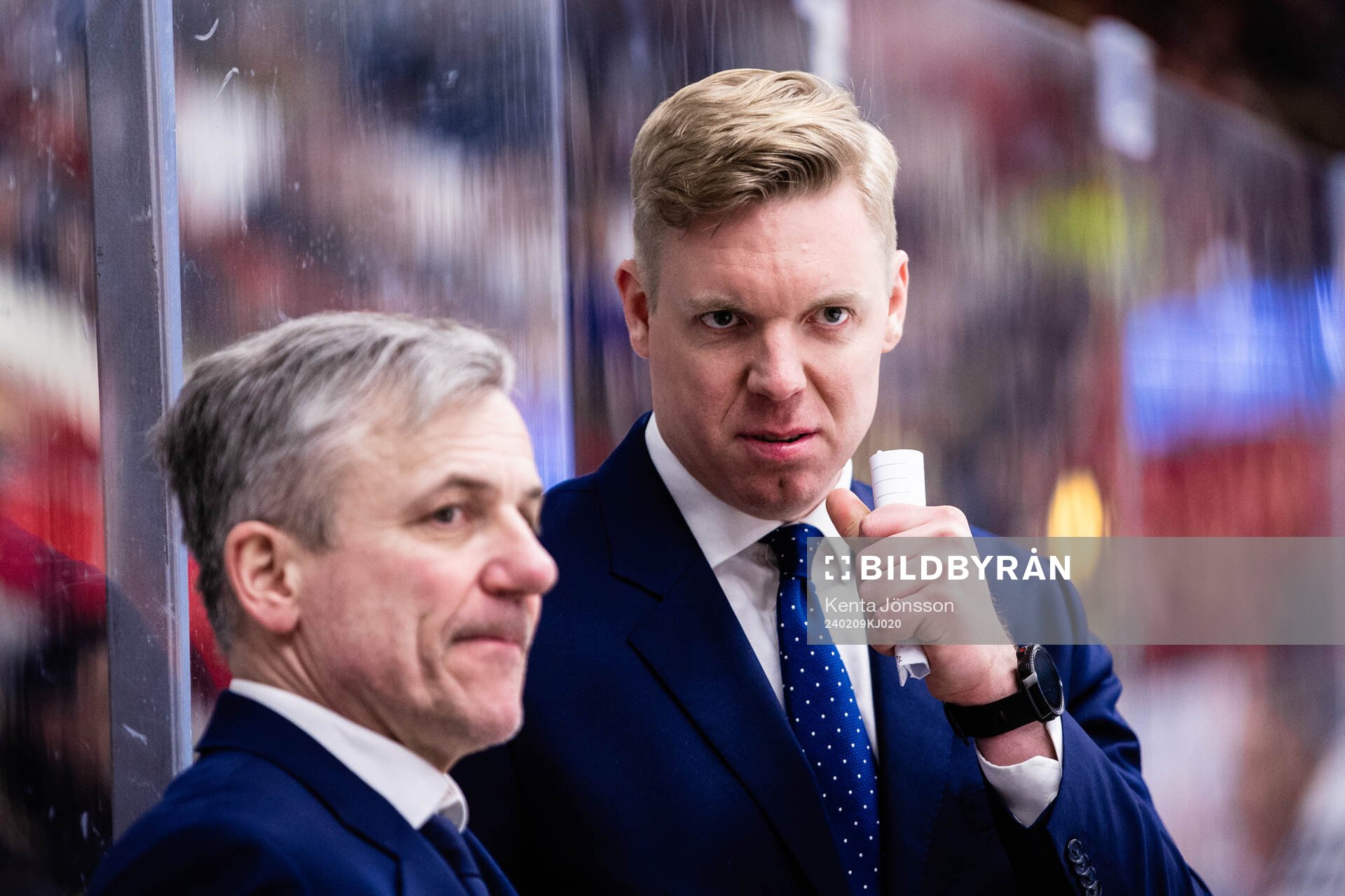 AIKs assisterande tränare Fredrik Stillman och tränare